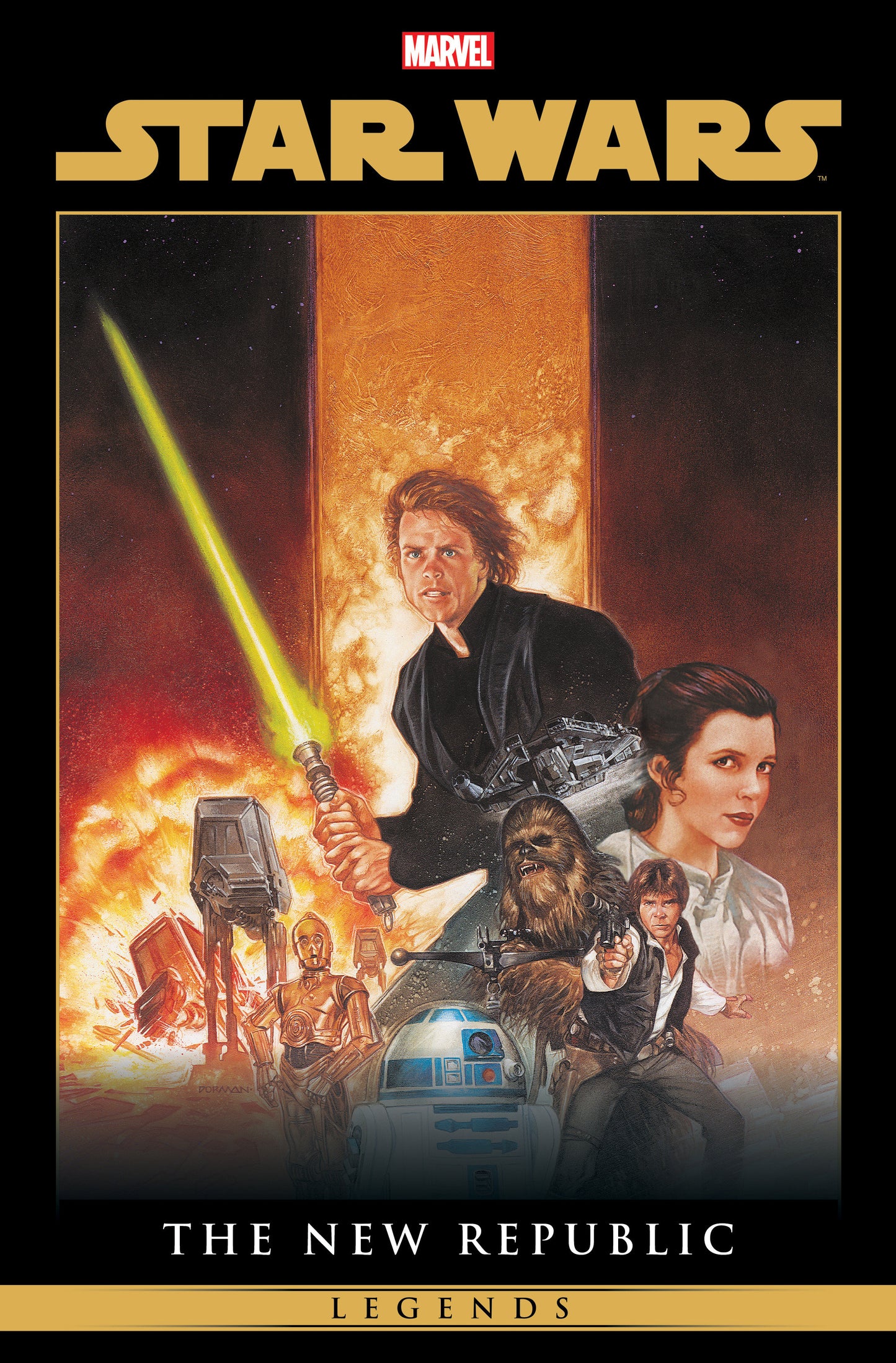 Star Wars Legends: The New Republic Omnibus Vol. 2 Dorman Heroes Cover Marvel