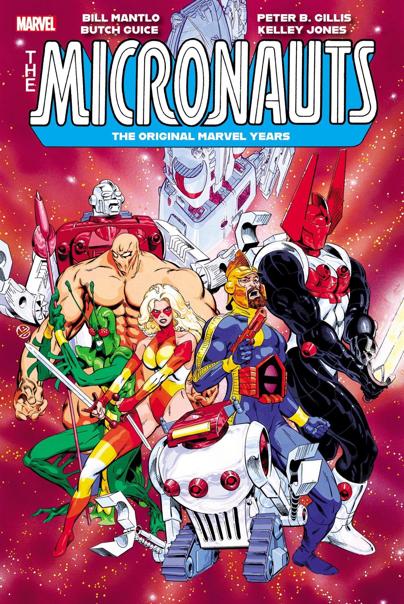 Micronauts: The Original Marvel Years Omnibus Vol. 3 Michael Golden Cover Marvel