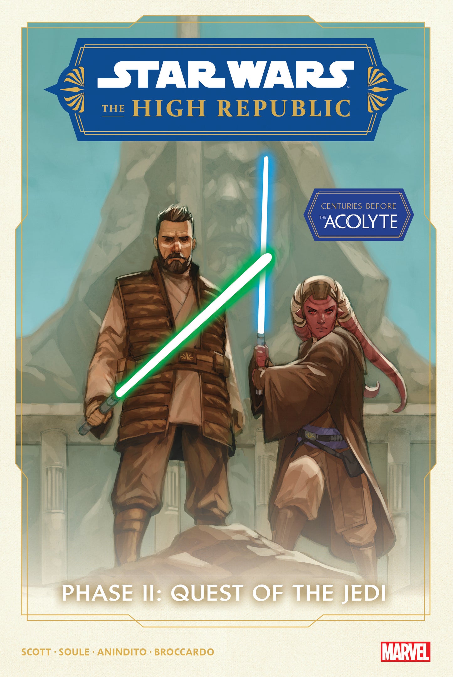 Star Wars: The High Republic Phase II - Quest Of The Jedi Omnibus Phil Noto Cover Marvel