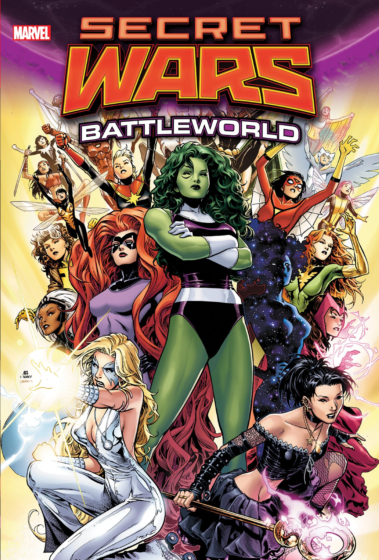Secret Wars: Battleworld Omnibus Vol. 1 Jim Cheung Cover Marvel