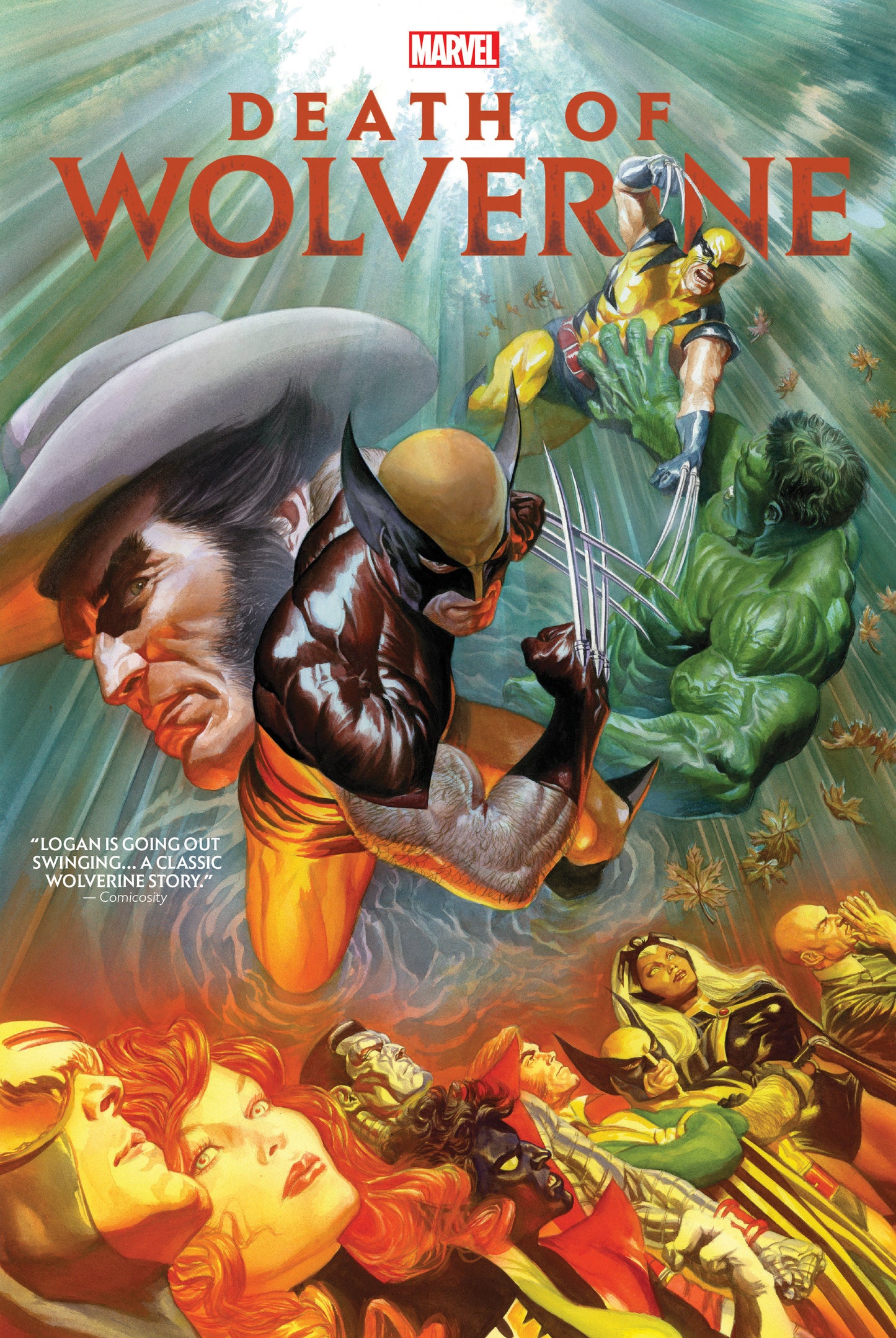 Death Of Wolverine Omnibus Alex Ross Cover Marvel