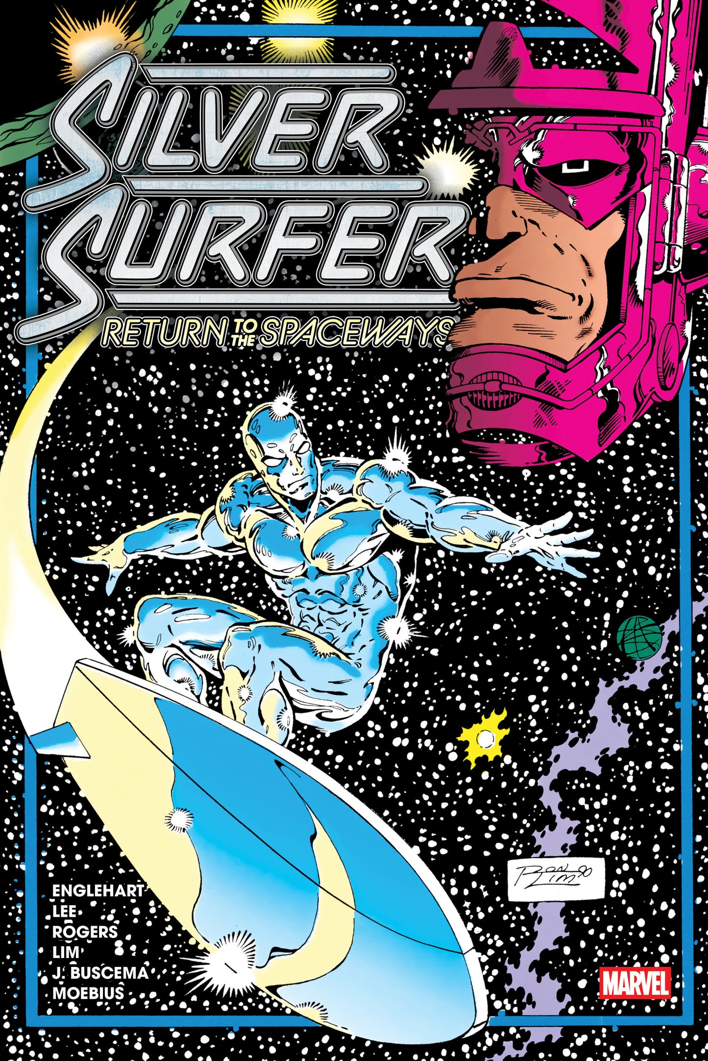 Silver Surfer: Return To The Spaceways Omnibus Ron Lim Cover Marvel