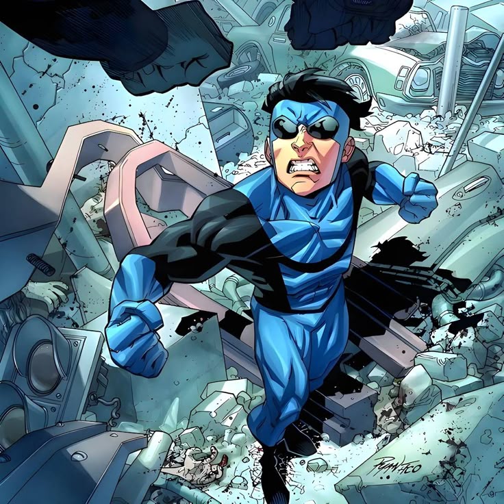Invincible-Universe Amos Comics