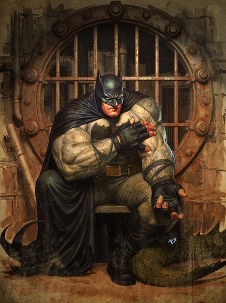 ABSOLUTE BATMAN #19 CVR E INC 1:25 ARIEL OLIVETTI CARD STOCK VAR Amos Comics