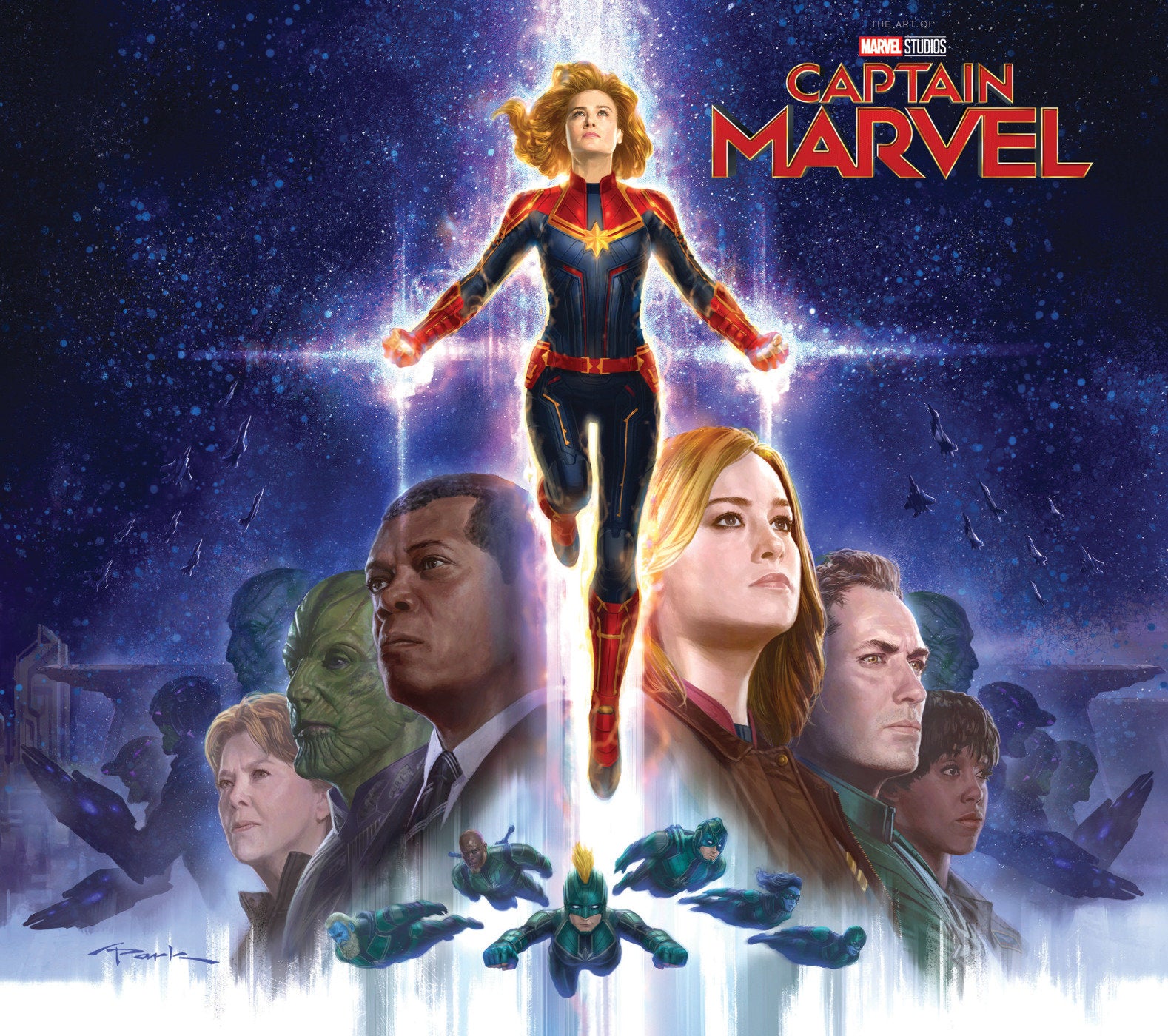 Marvel's Captain Marvel: The Art Of The Movie Slipcase Marvel