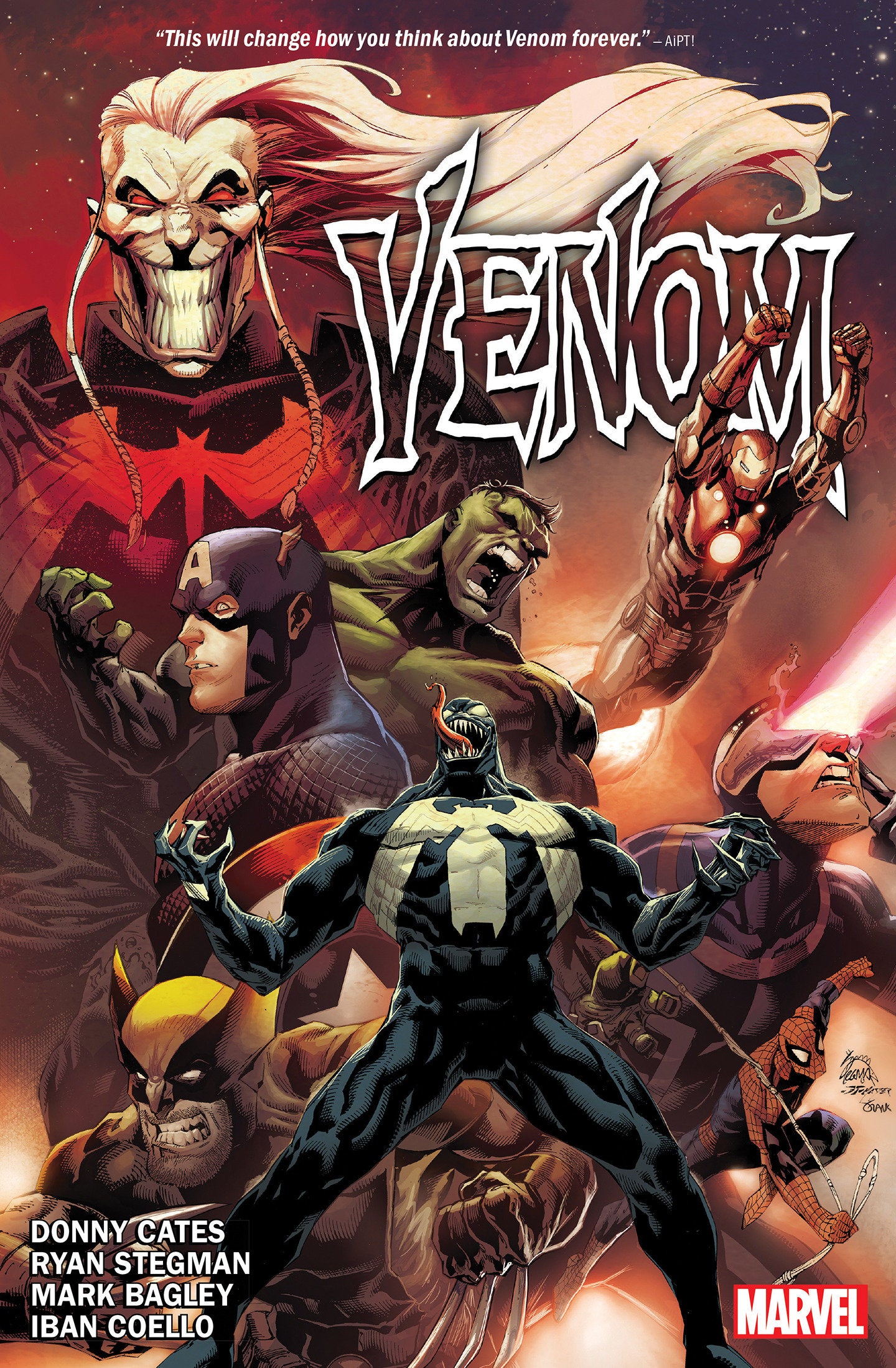Venomnibus By Cates & Stegman Marvel