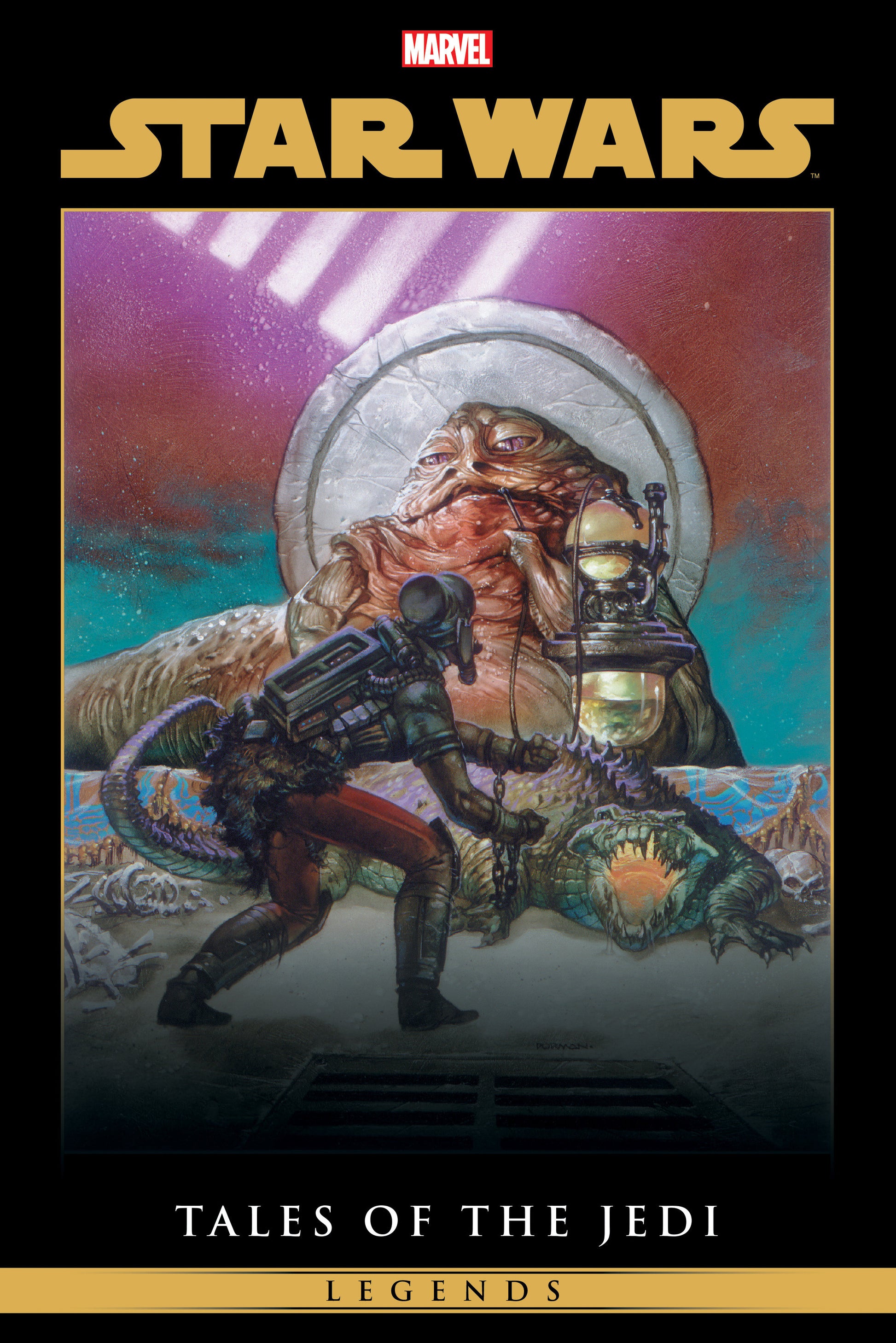 Star Wars Legends: Tales Of The Jedi Omnibus Dorman Hutt Cover Marvel