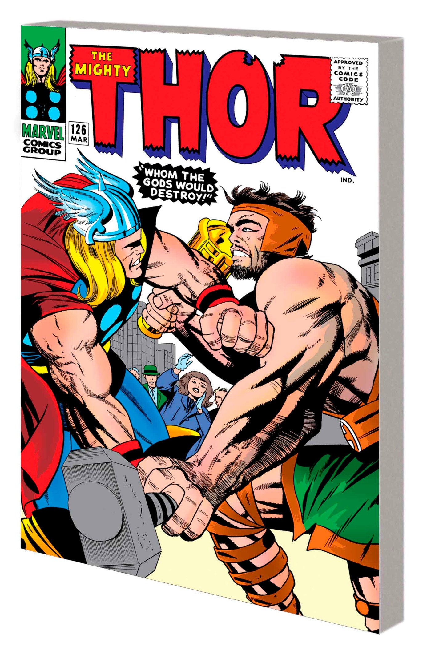 Mighty Marvel Masterworks: The Mighty Thor Vol. 4 - When Meet The Immortals Original Cover [DM Only] Marvel