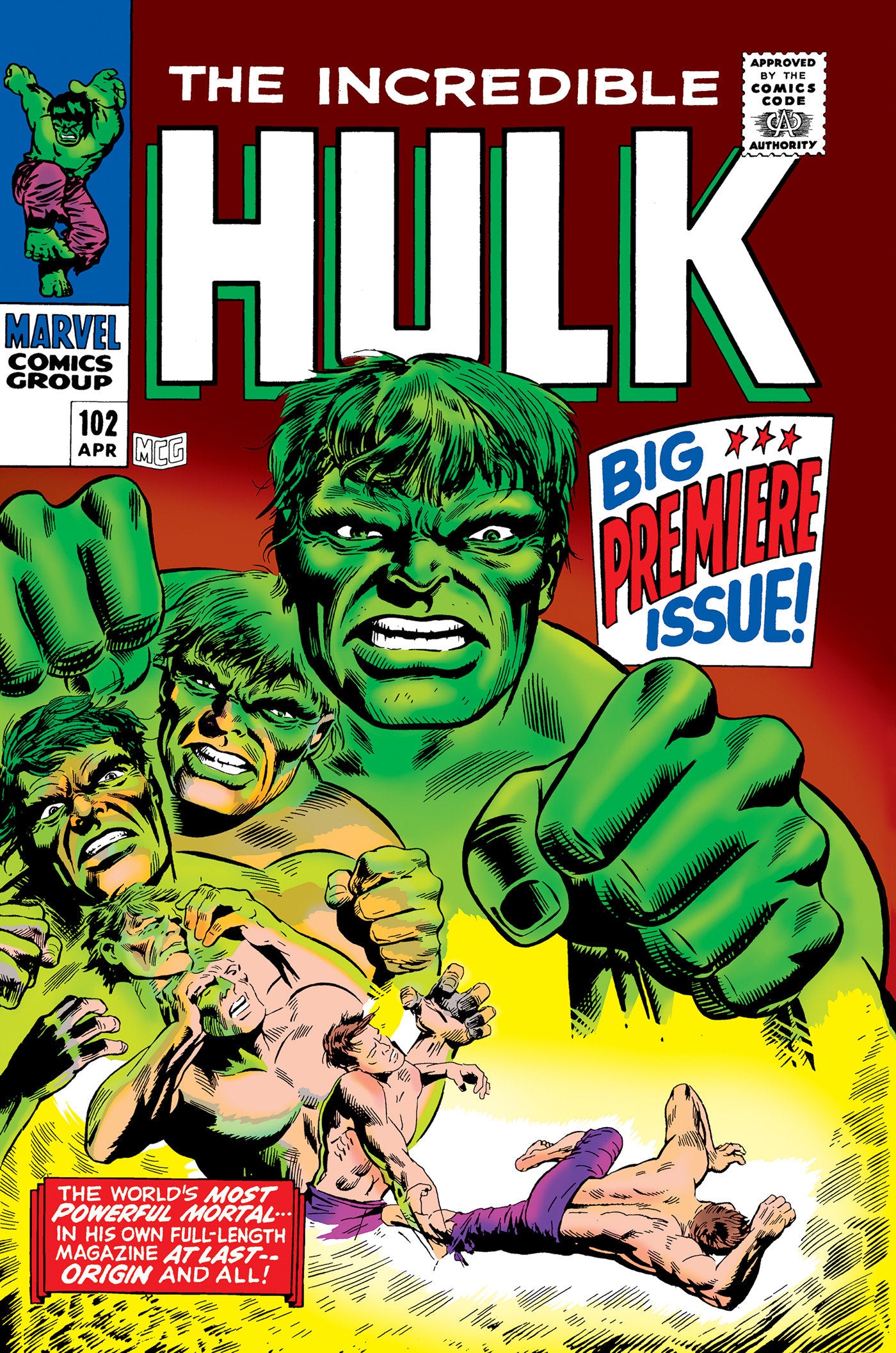 Mighty Marvel Masterworks: The Incredible Hulk Vol. 4 - Let There Be Battle Original Cover [DM Only] Marvel