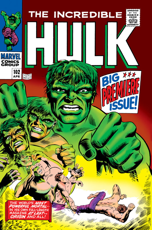 Mighty Marvel Masterworks: The Incredible Hulk Vol. 4 - Let There Be Battle Original Cover [DM Only] Marvel