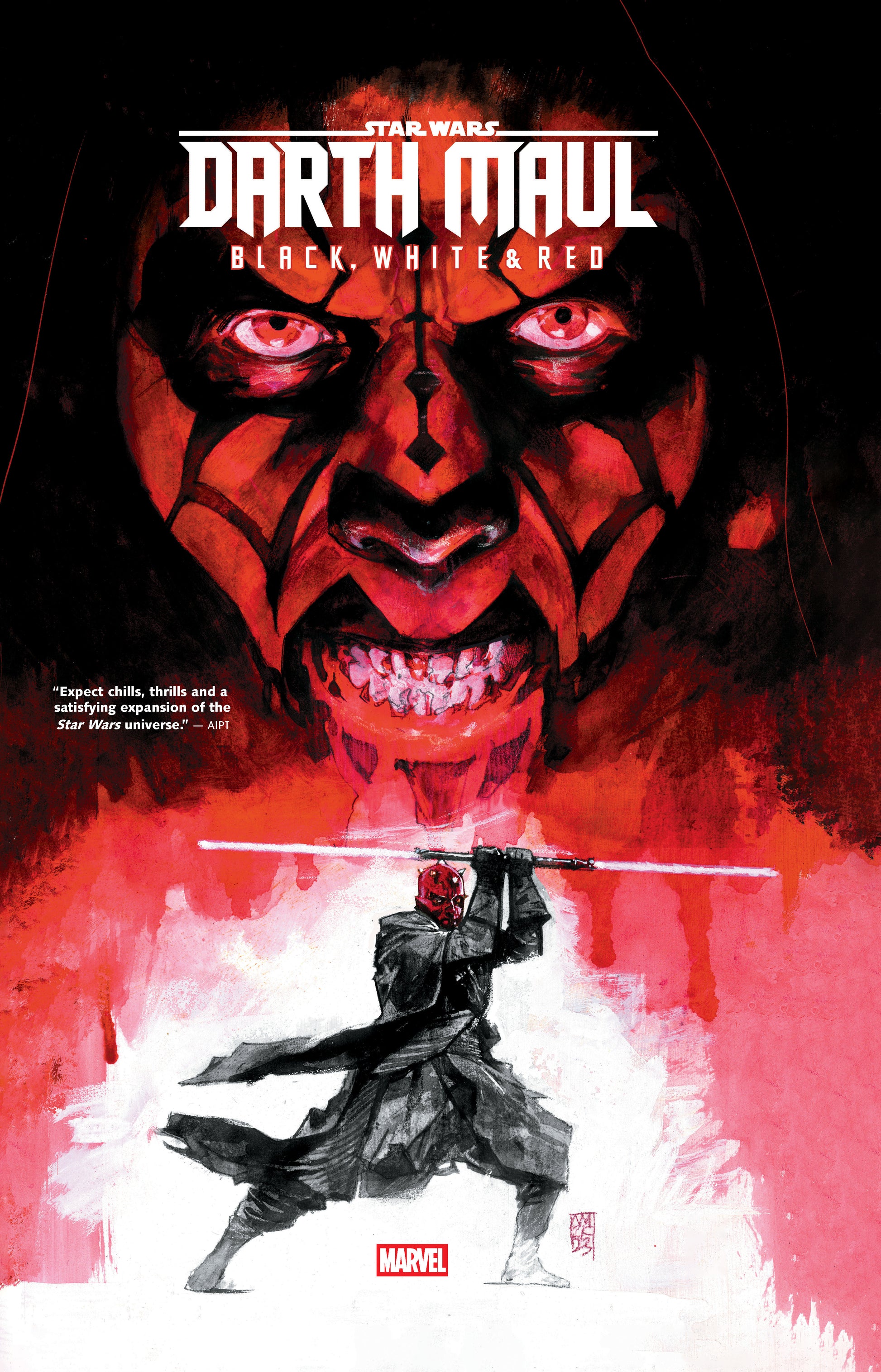 Star Wars: Darth Maul - Black, White & Red Treasury Edition Marvel