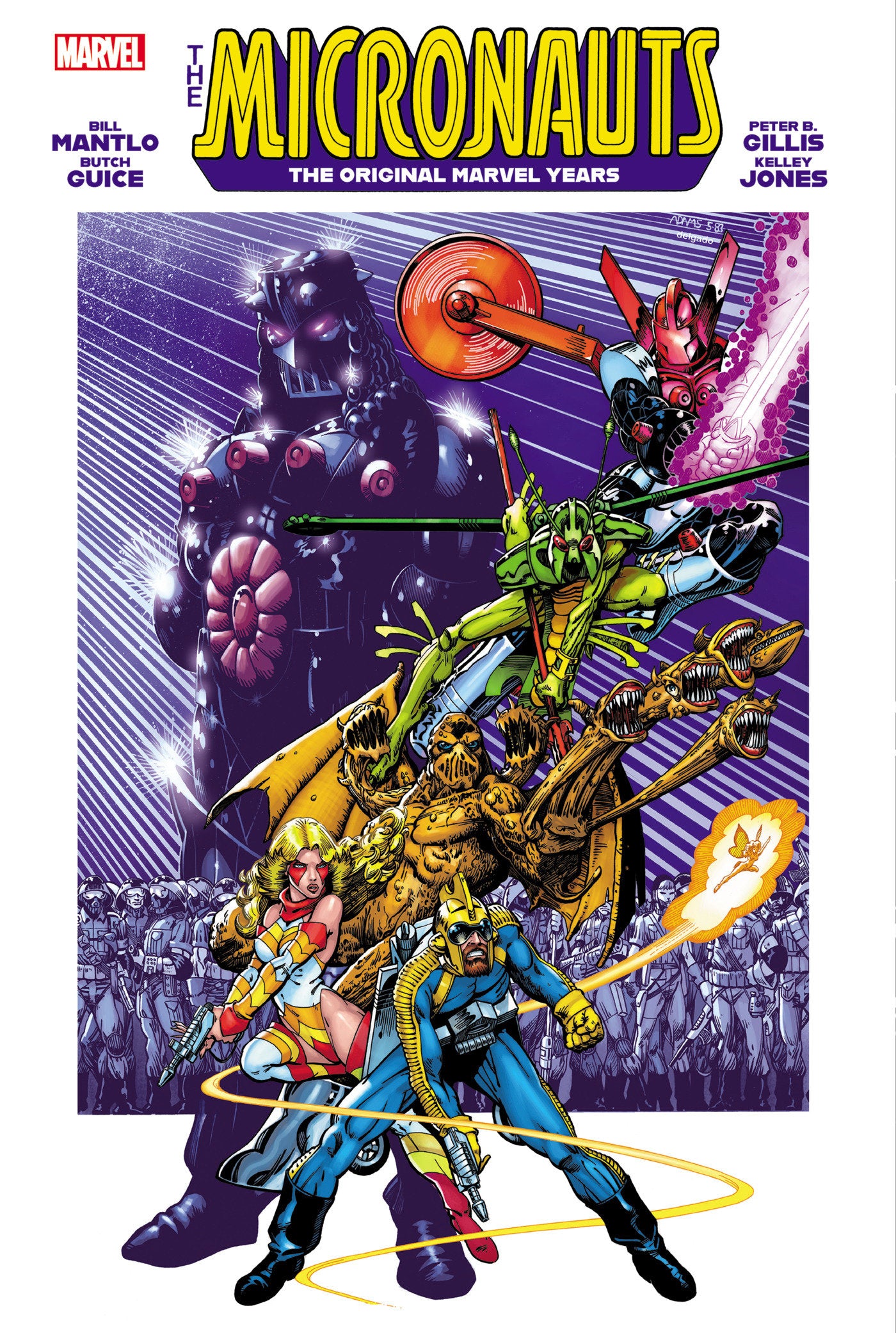 Micronauts: The Original Marvel Years Omnibus Vol. 3 Arthur Adams Cover [DM Only] Marvel