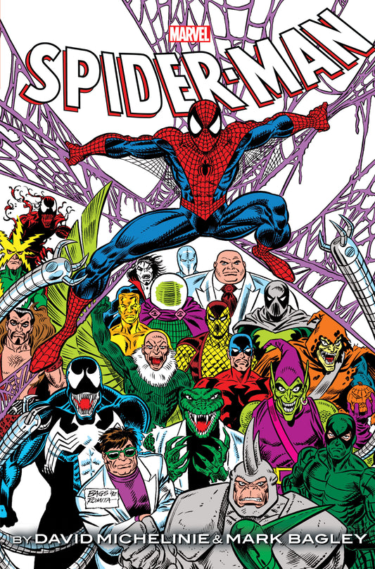 Spider-Man By Michelinie & Bagley Omnibus Vol. 1 Bagley Marvel Age Cover Marvel