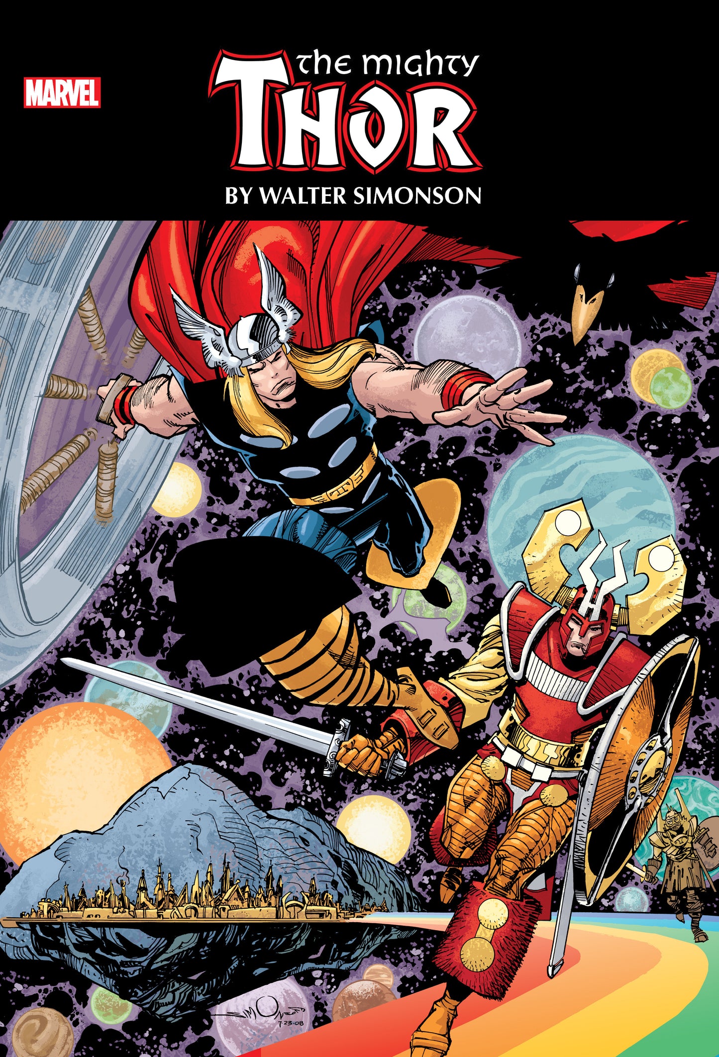 Thor By Walter Simonson Omnibus Simonson Thor & Balder The Brave Cover [New Printing 2] Marvel