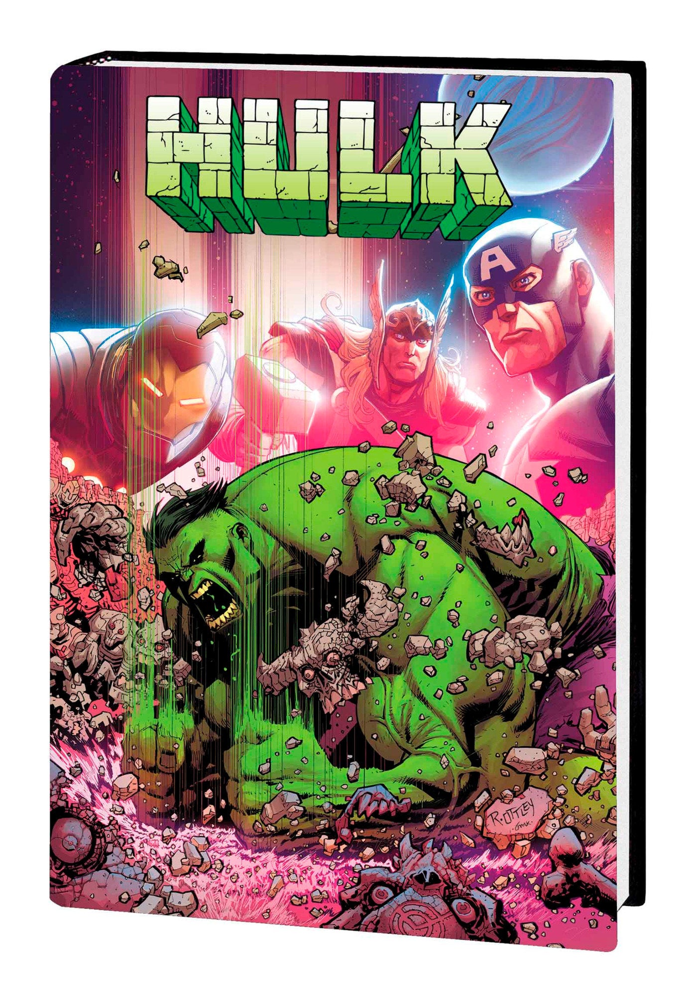 Hulk By Cates & Ottley Omnibus Ryan Ottley Avengers Cover [DM Only] Marvel