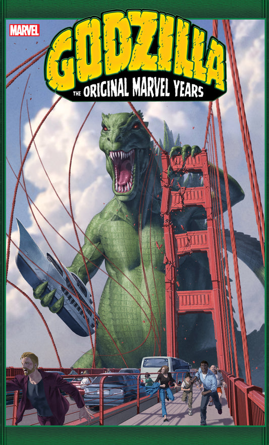 Godzilla: The Original Marvel Years Omnibus Junggeun Yoon Cover Marvel