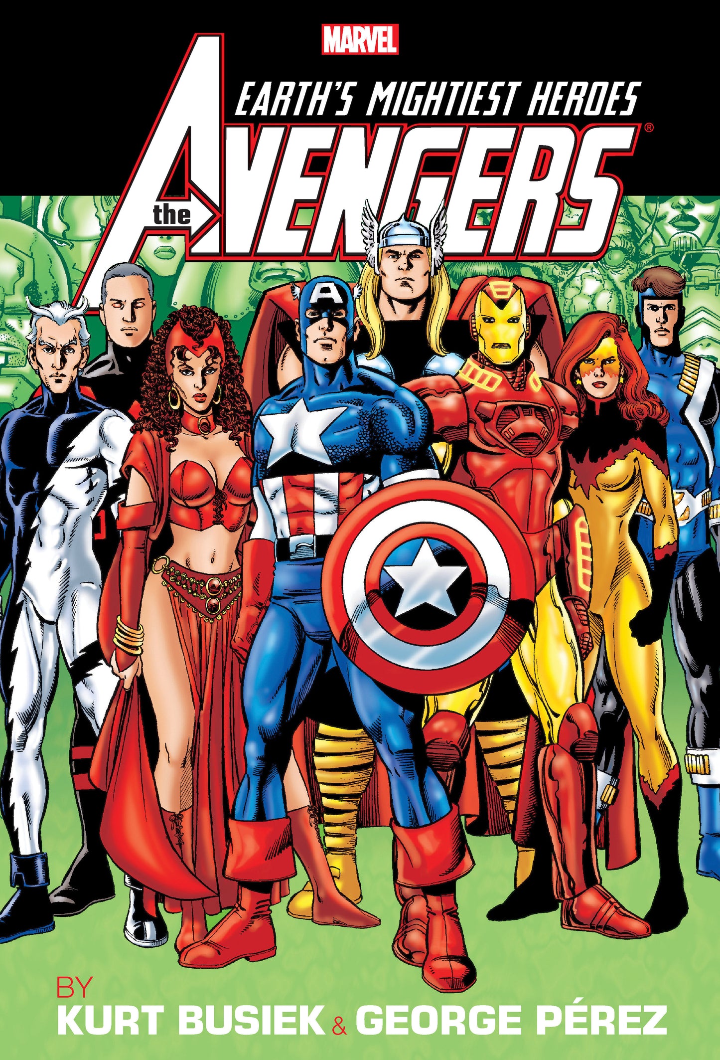 Avengers By Busiek & Perez Omnibus Vol. 2 George Perez 25th Issue Cover [New Printing] Marvel