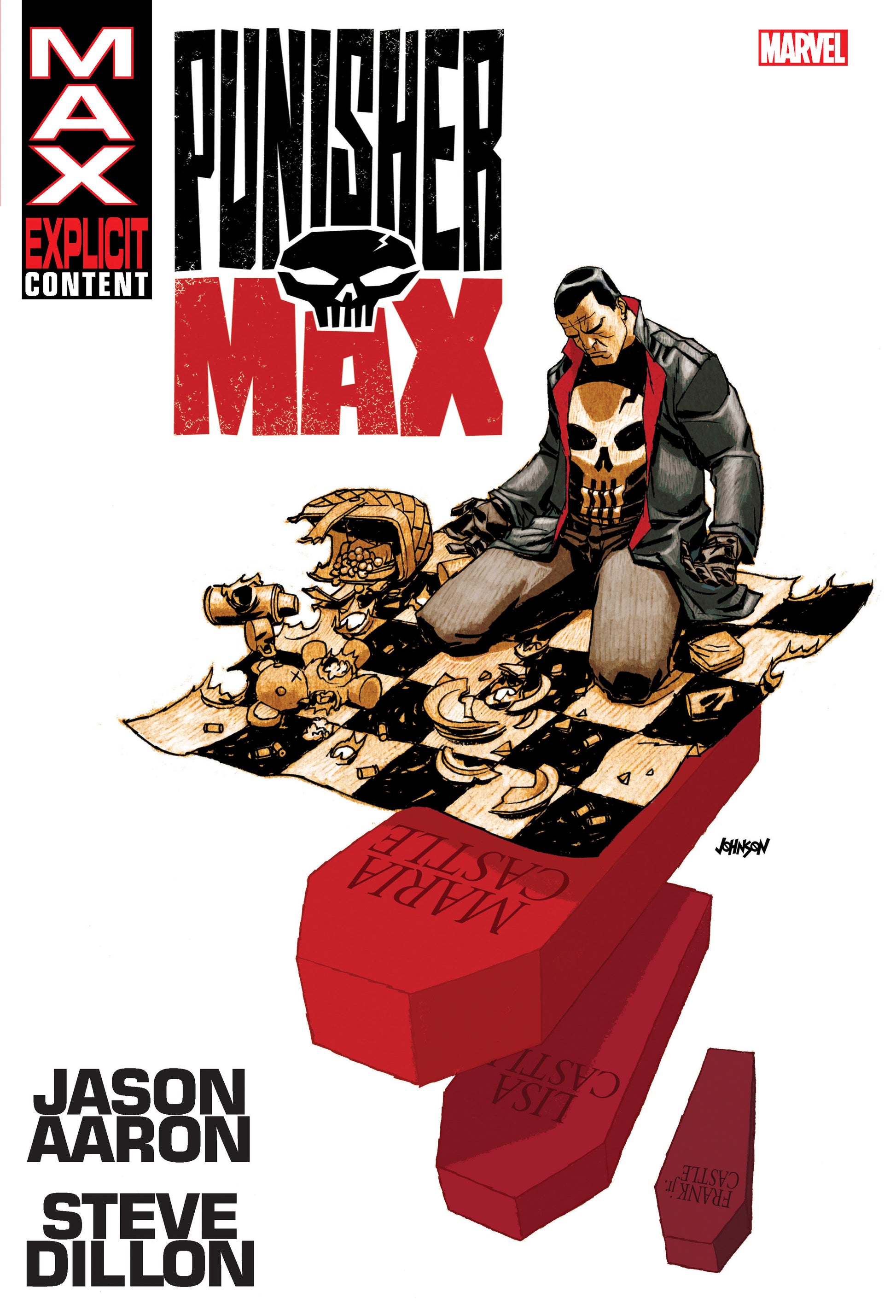 Punisher Max By Aaron & Dillon Omnibus Dave Johnson Cover [New Printing] Marvel