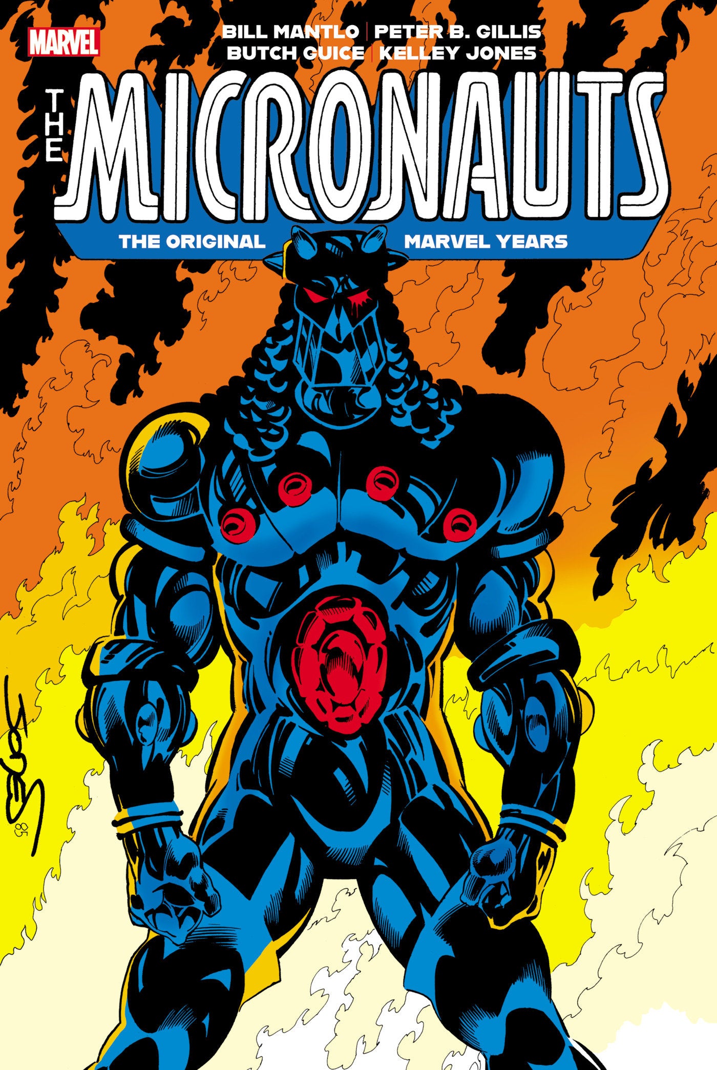 Micronauts: The Original Marvel Years Omnibus Vol. 3 Kelley Jones Cover [DM Only] Marvel