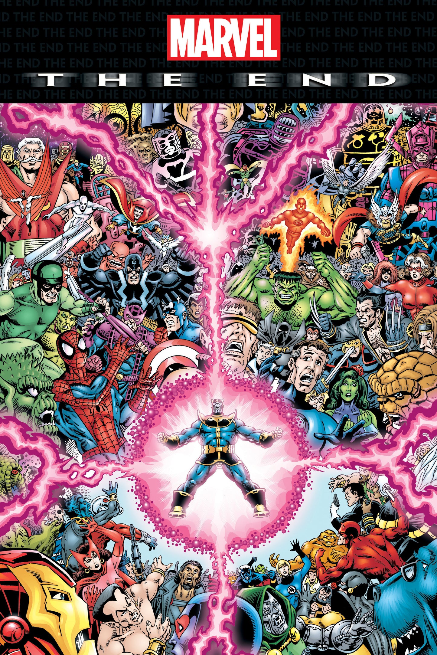 Marvel: The End Omnibus Jim Starlin Cover Marvel