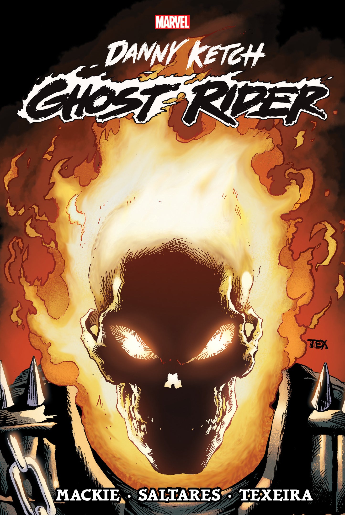 Ghost Rider: Danny Ketch Omnibus Vol. 1 Mark Texeira Cover Marvel