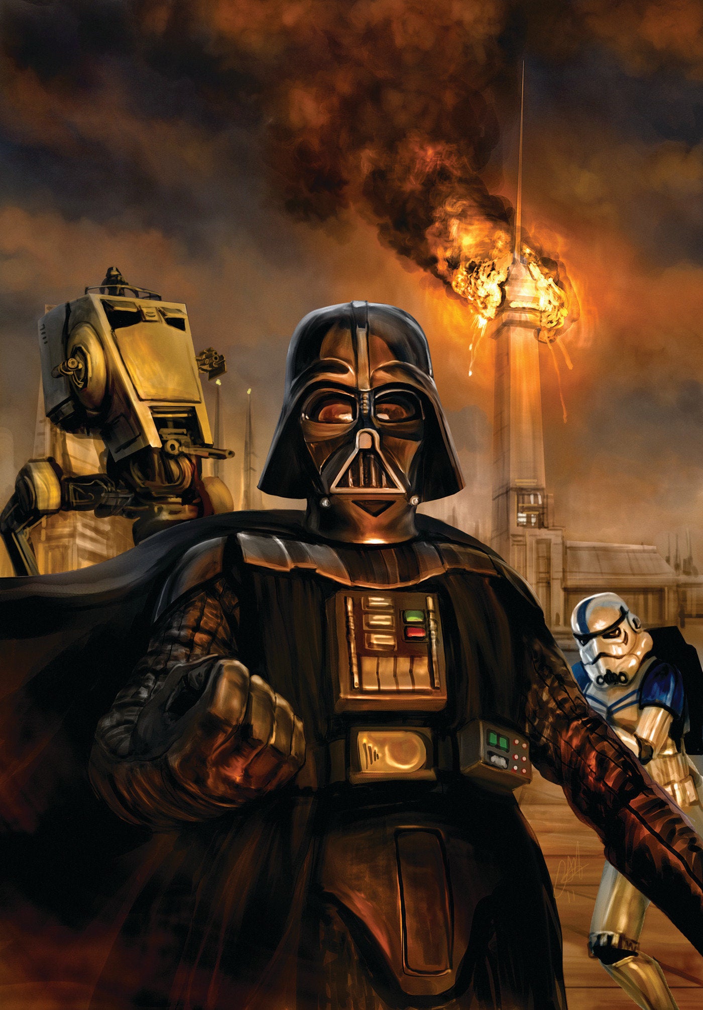 Star Wars Legends: The Empire Omnibus Vol. 3 Chris Scalf Cover [DM Only] Marvel