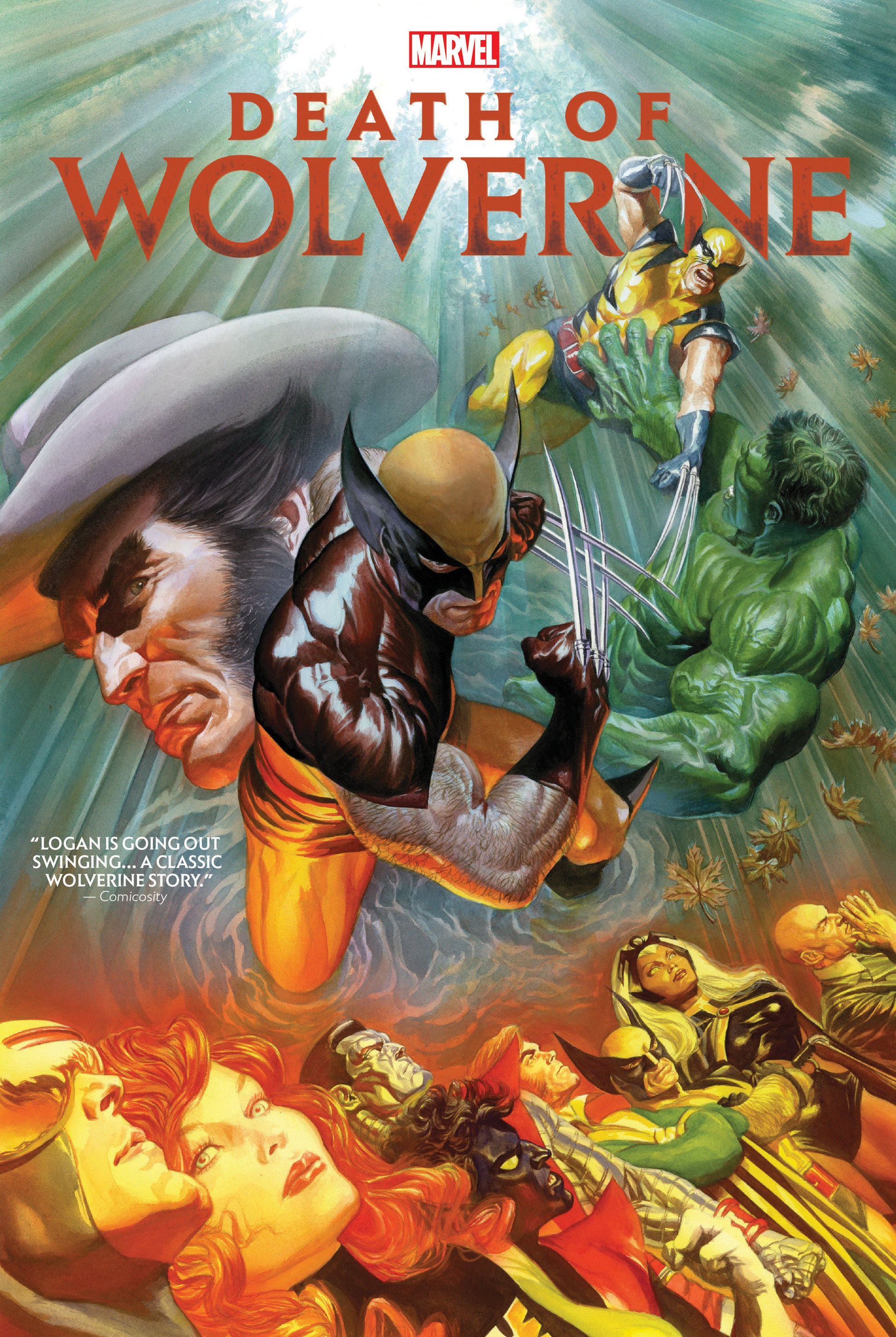 Death Of Wolverine Omnibus Alex Ross Cover Marvel