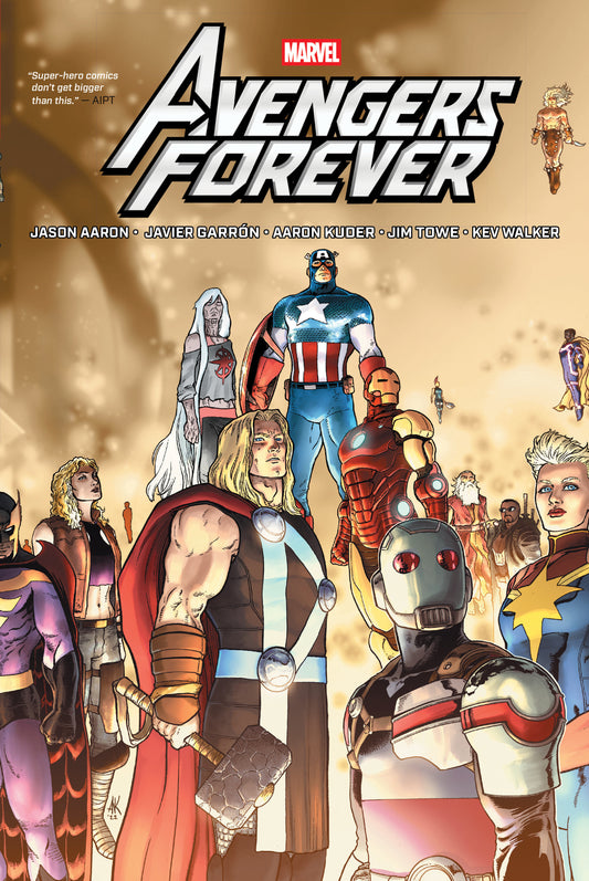 Avengers Forever By Jason Aaron Omnibus Aaron Kuder Cover Marvel
