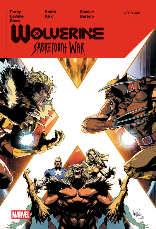 Wolverine: Sabretooth War Omnibus Leinil Yu Cover Marvel