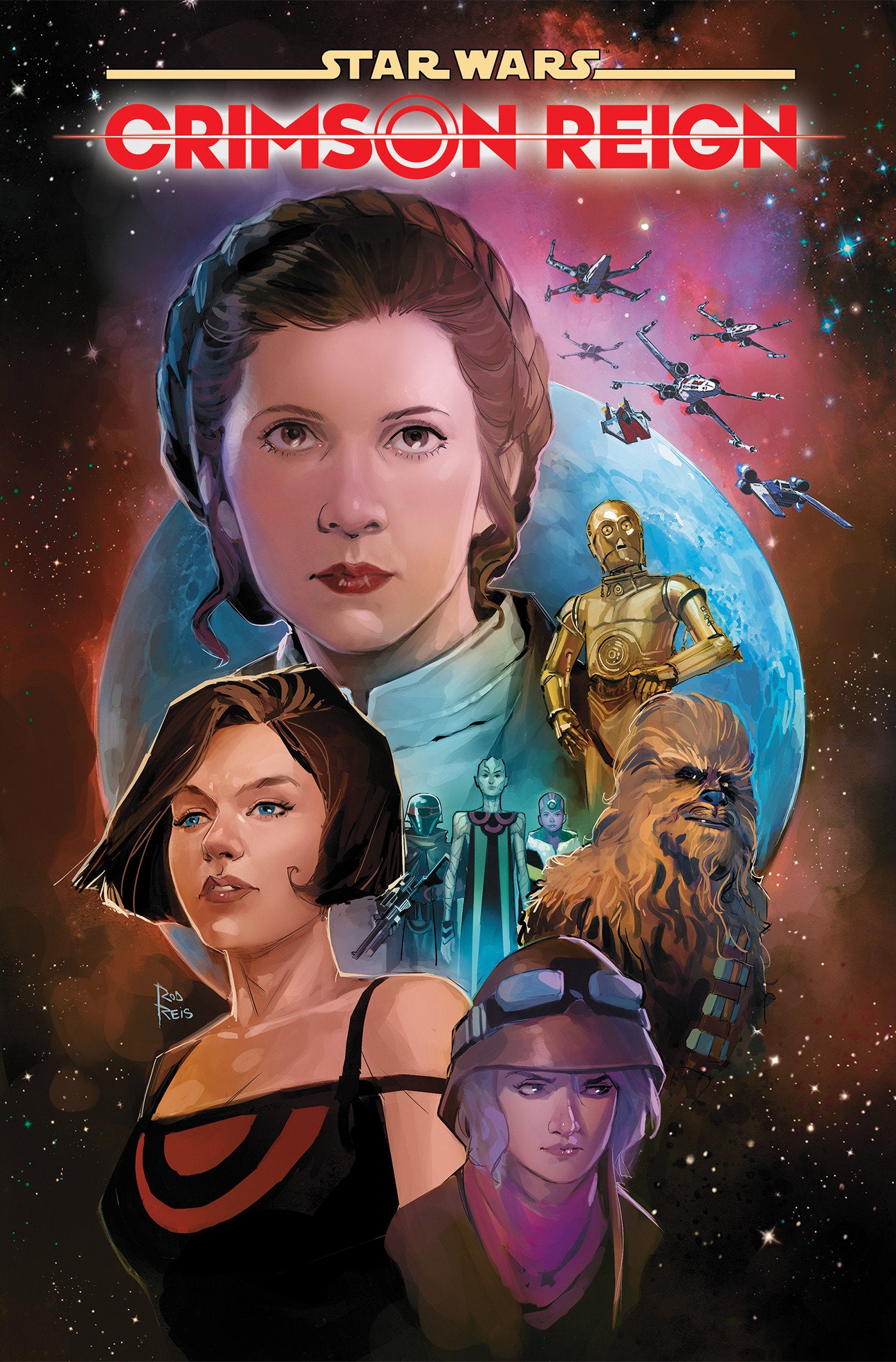 Star Wars: Crimson Reign Omnibus Rod Reis Cover [DM Only] Marvel