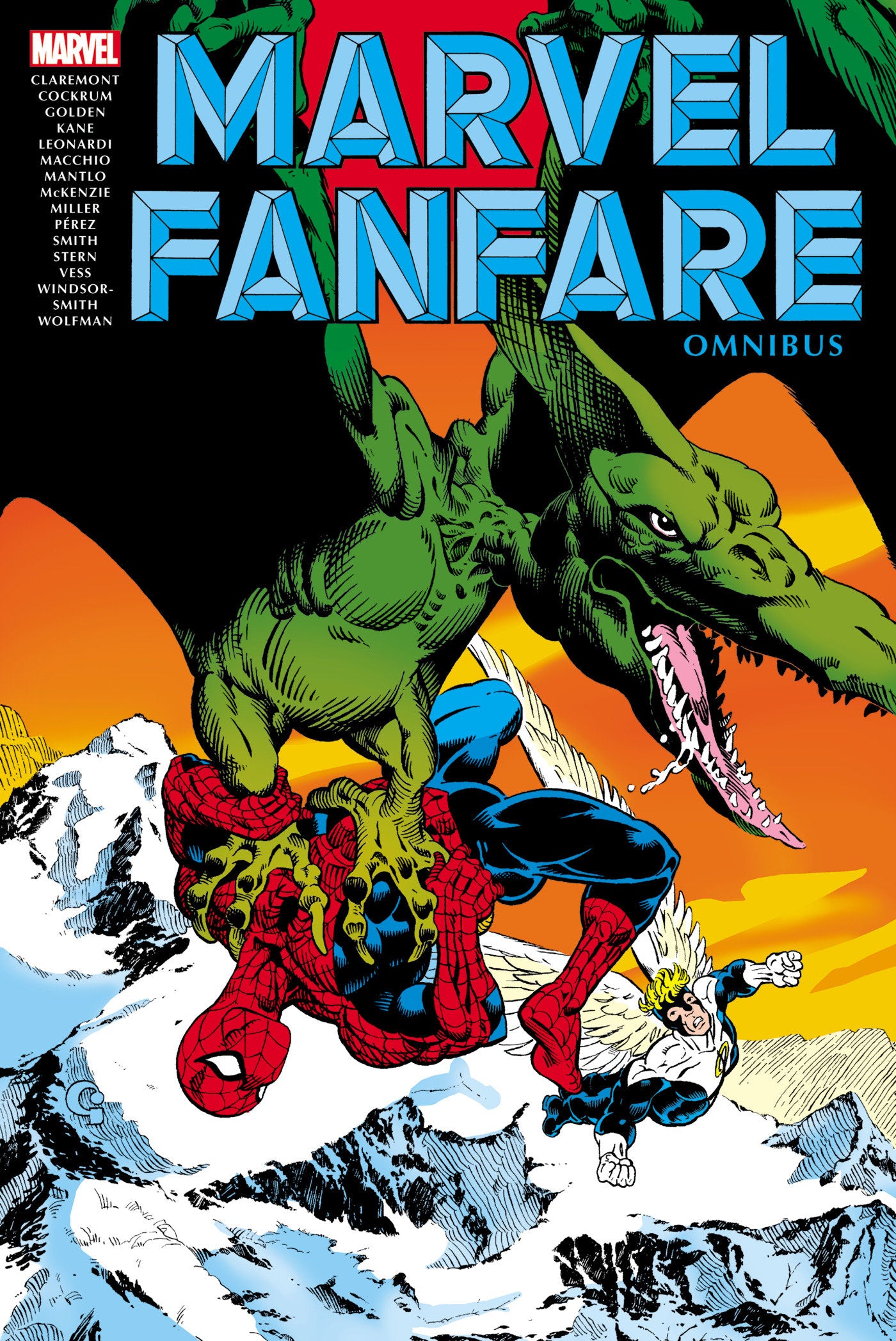 Marvel Fanfare Omnibus Vol. 1 Michael Golden Cover Marvel