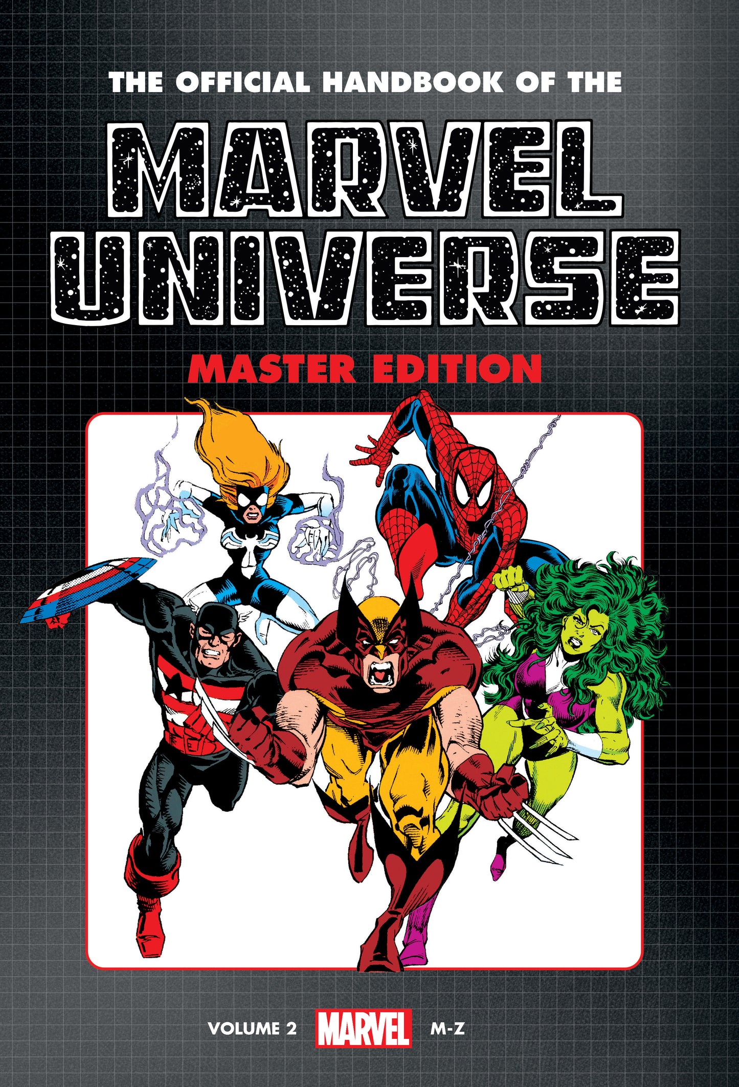 Official Handbook Of The Marvel Universe: Master Edition Omnibus Vol. 2 Heroes Cover Marvel