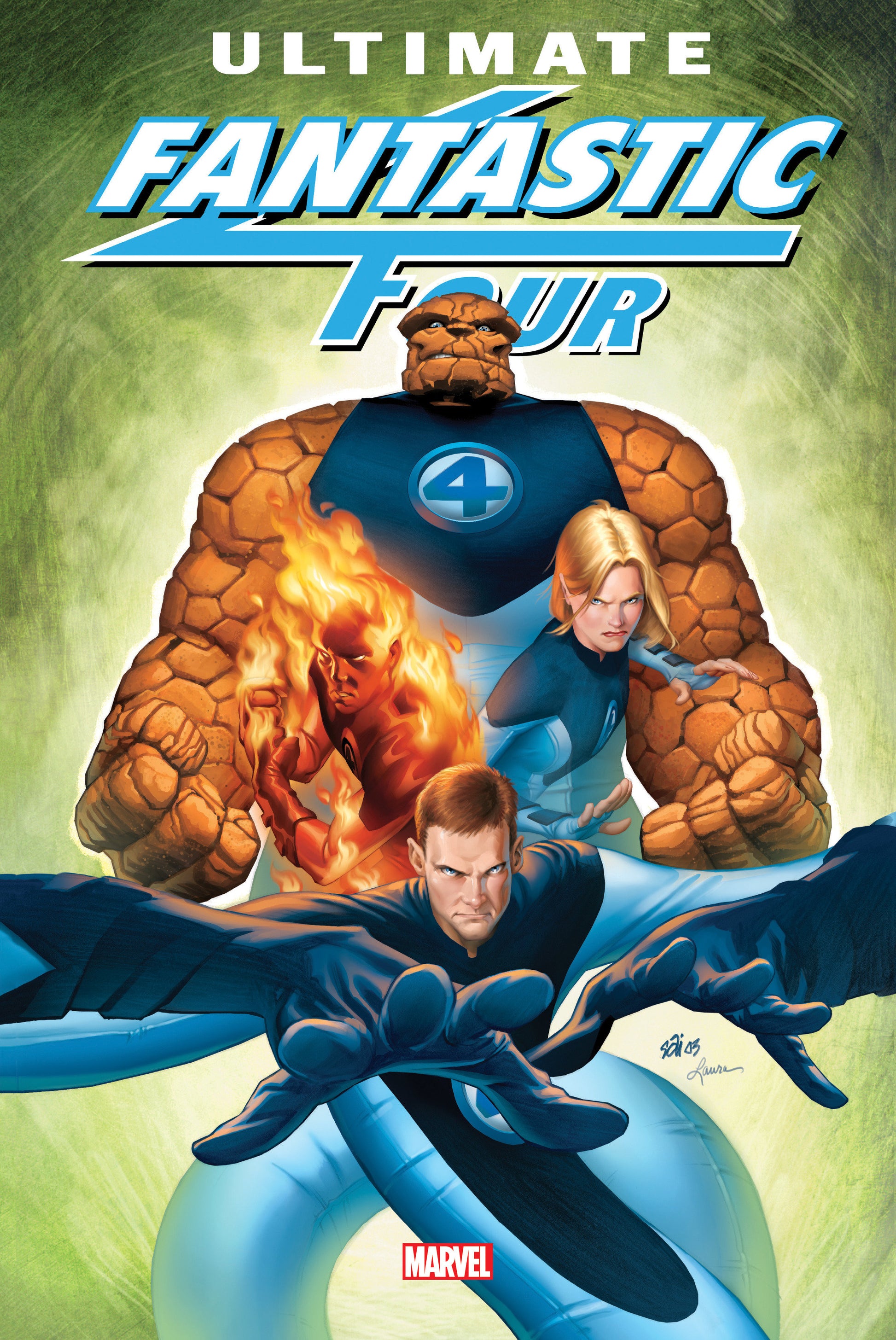 Ultimate Fantastic Four Omnibus Vol. 1 Stuart Immonen Cover Marvel