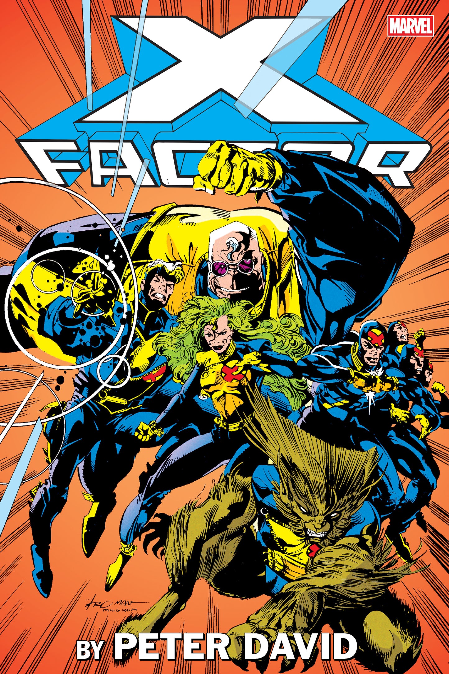X-Factor By Peter David Omnibus Vol. 1 Larry Stroman Cover [New Printing] Marvel