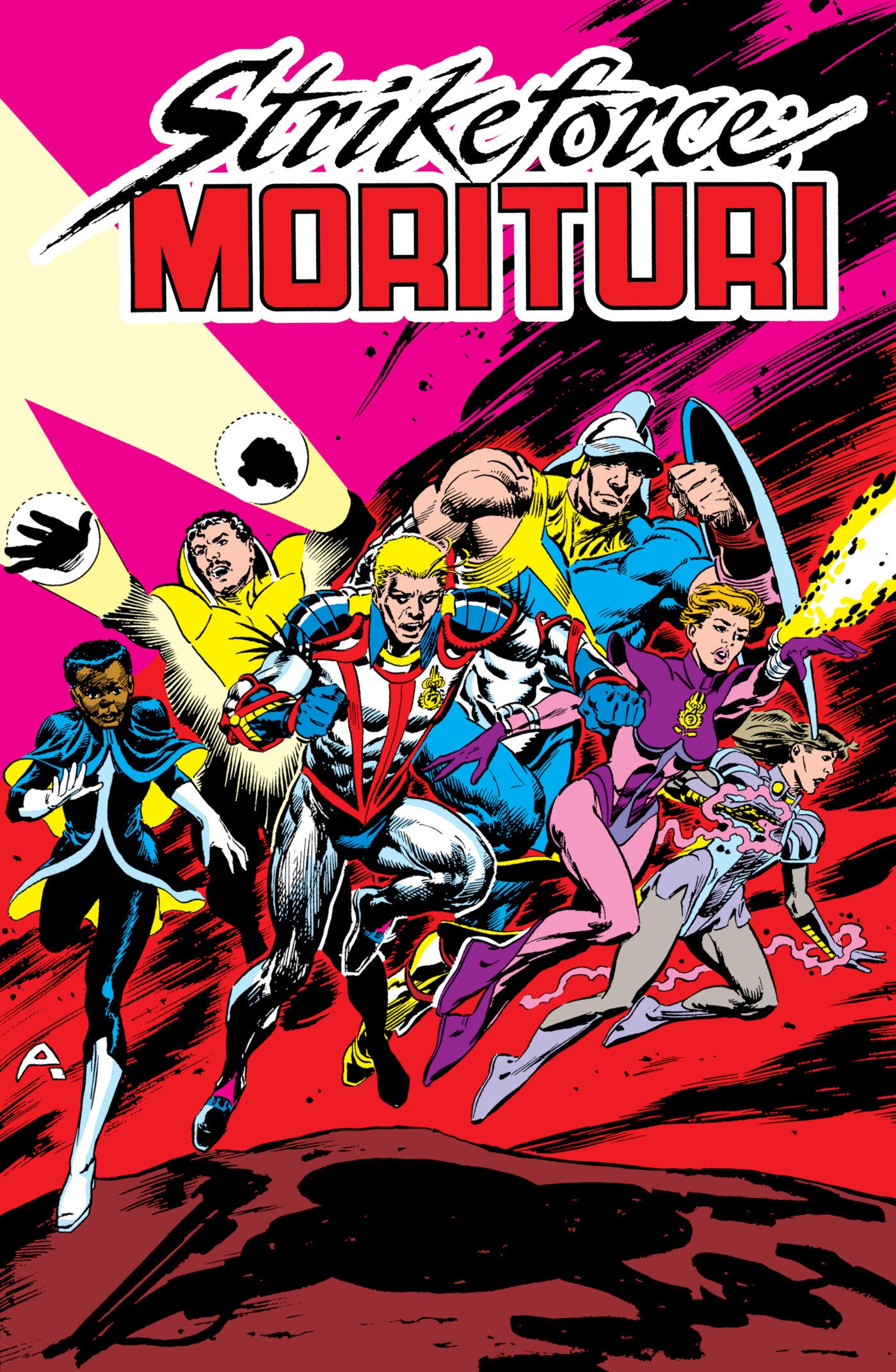 Strikeforce: Morituri Omnibus Brent Anderson Paths Of Glory Cover [DM Only] Marvel