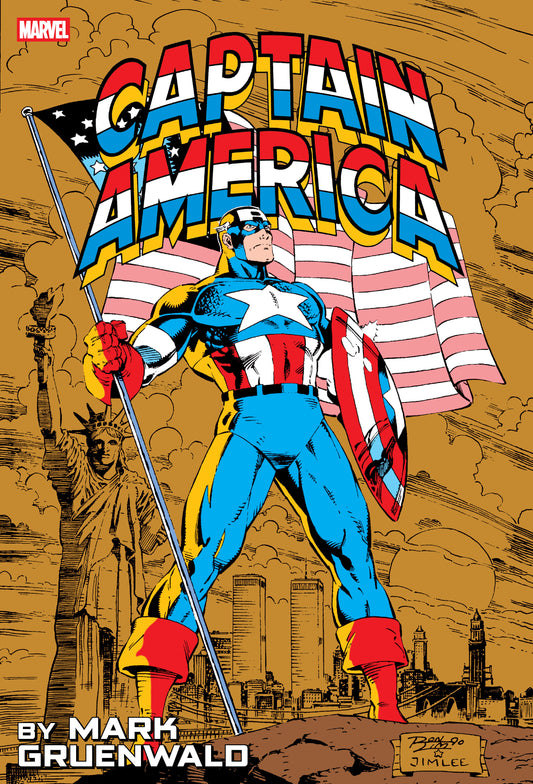 Captain America By Mark Gruenwald Omnibus Vol. 2 Ron Lim Anniversary Cover Marvel