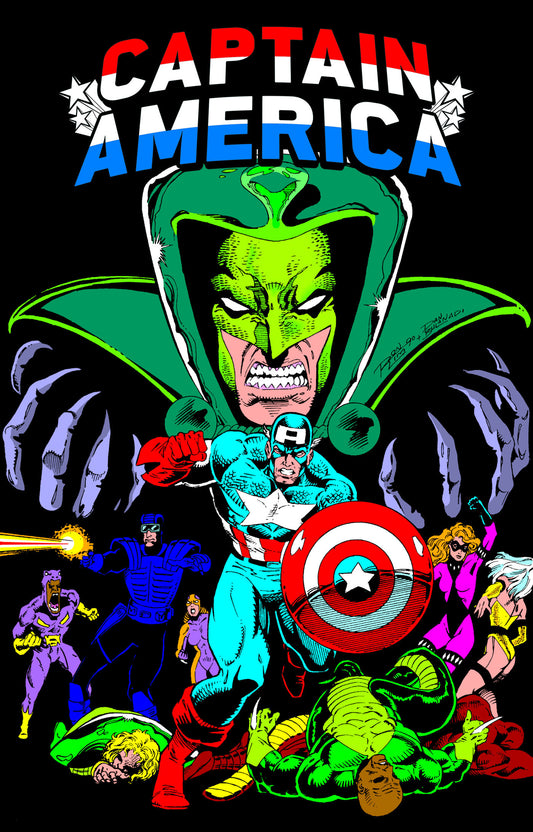 Captain America By Mark Gruenwald Omnibus Vol. 2 Ron Lim Serpent Society Cover [DM Only] Marvel