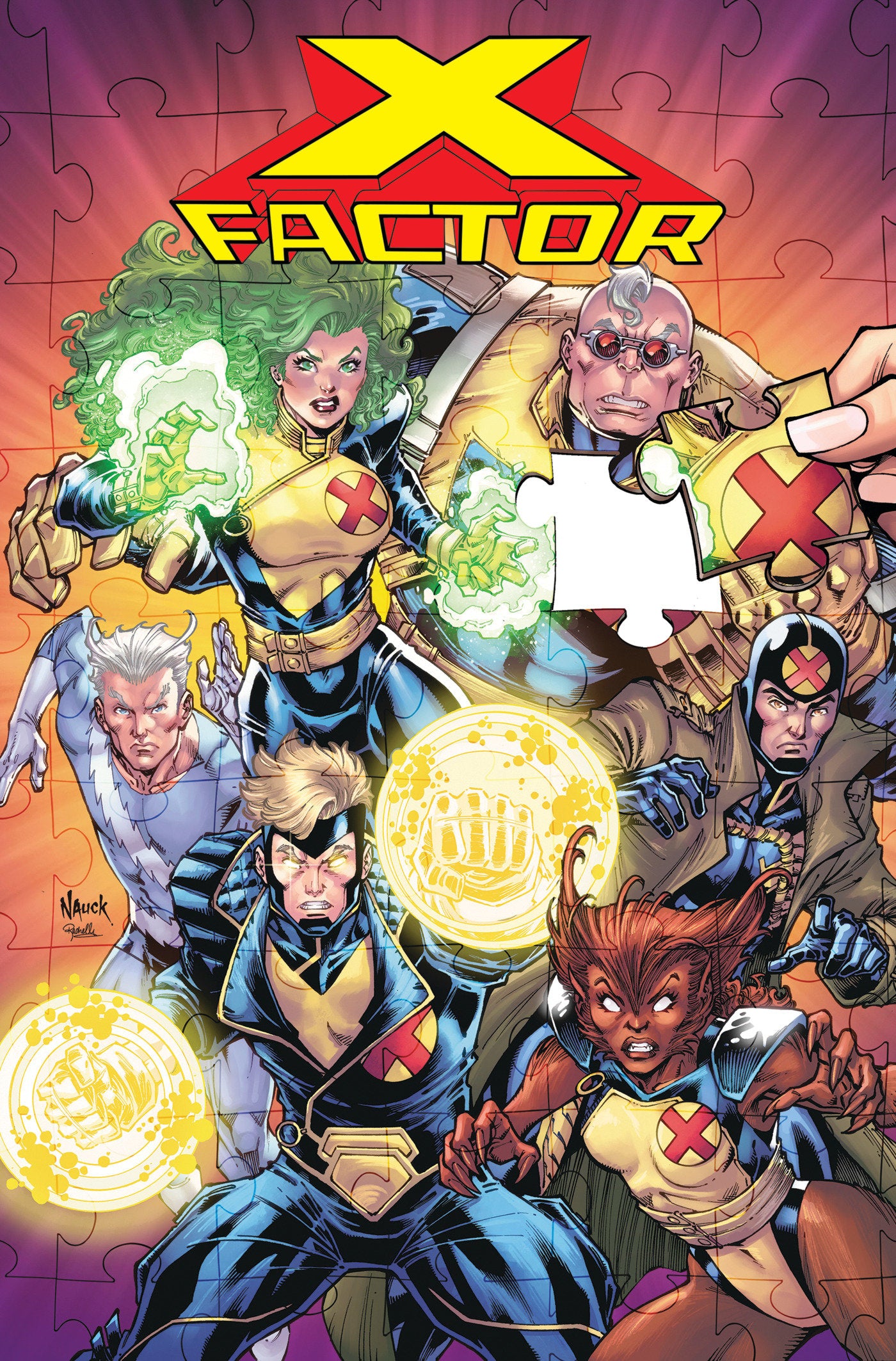 X-Factor By Peter David Omnibus Vol. 4 Todd Nauck Cover [DM Only] Marvel