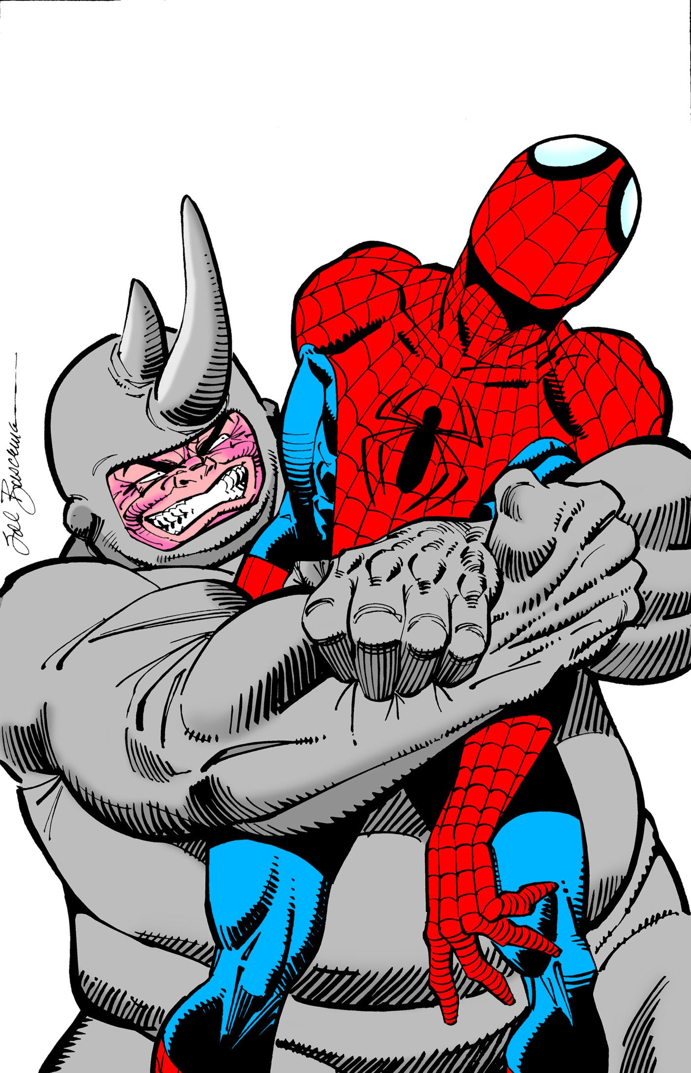 Spectacular Spider-Man By Dematteis & Buscema Omnibus Sal Buscema Rhino Cover [DM Only] Marvel