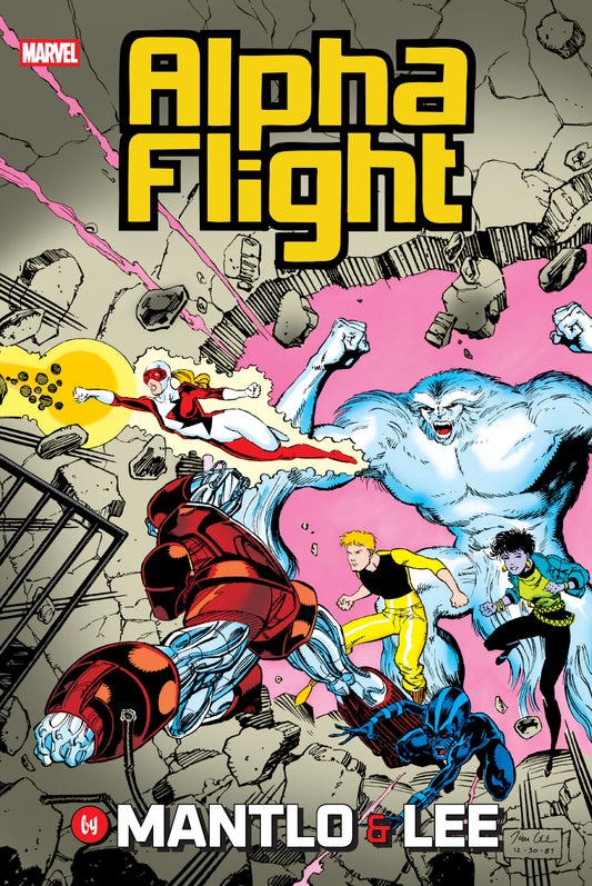 Alpha Flight By Mantlo & Lee Omnibus Jim Lee Cover Marvel