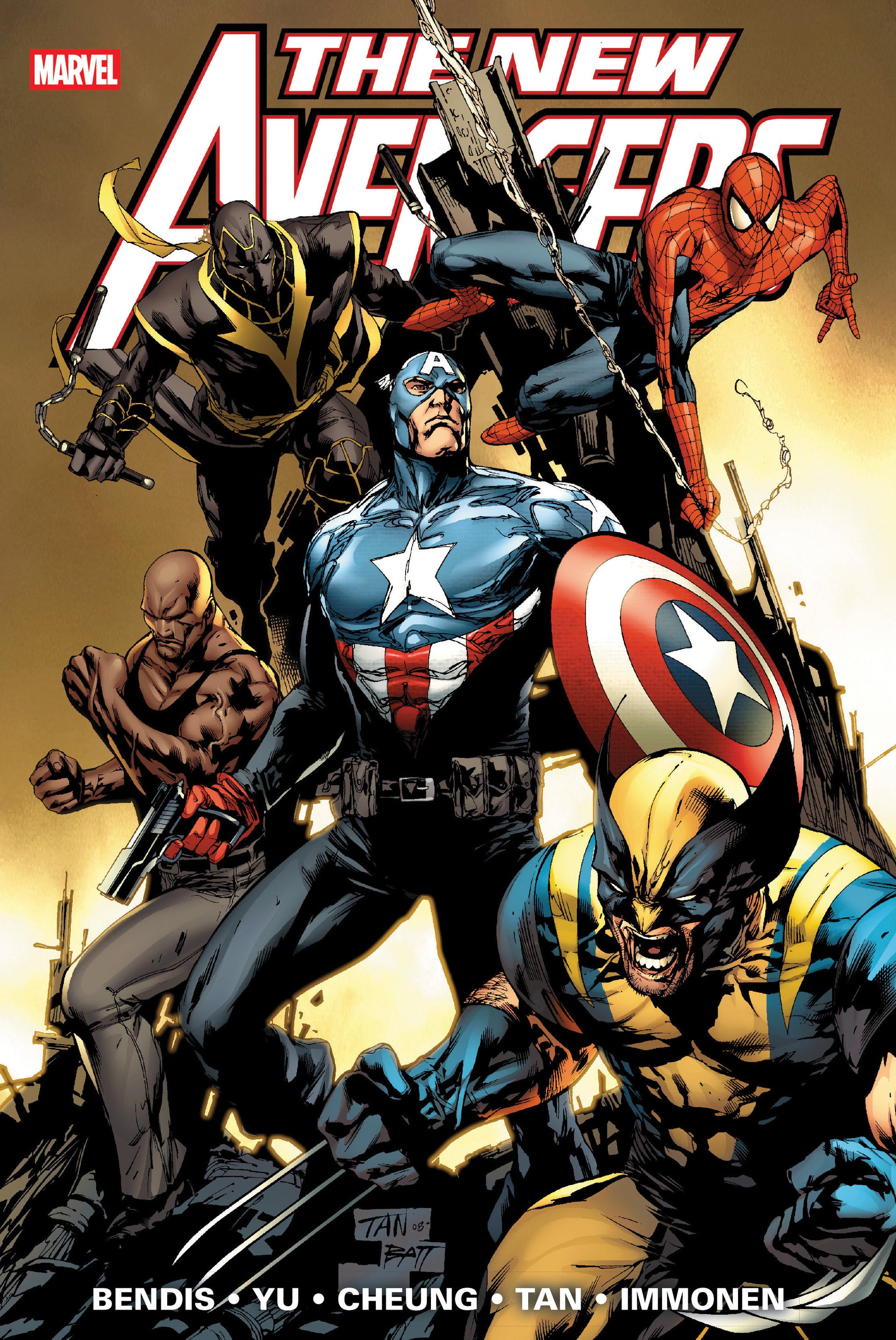 New Avengers Omnibus Vol. 2 Billy Tan Cover Marvel