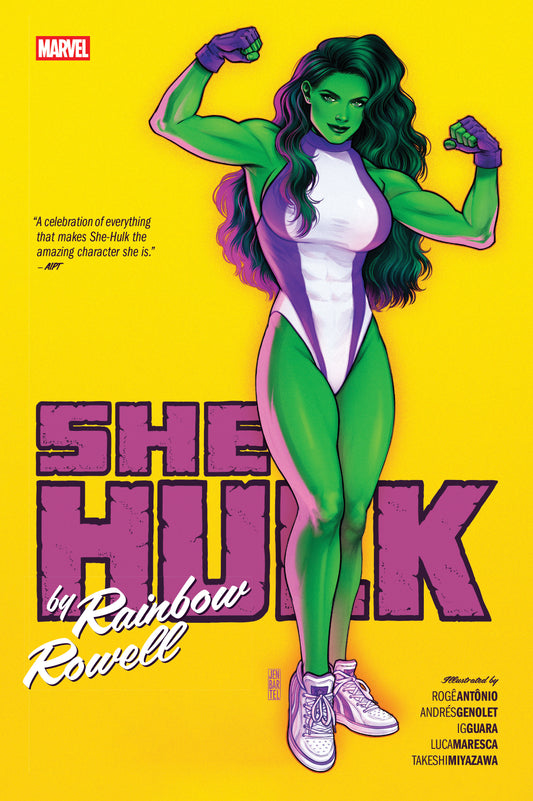 She-Hulk By Rainbow Rowell Omnibus Jen Bartel Cover Marvel