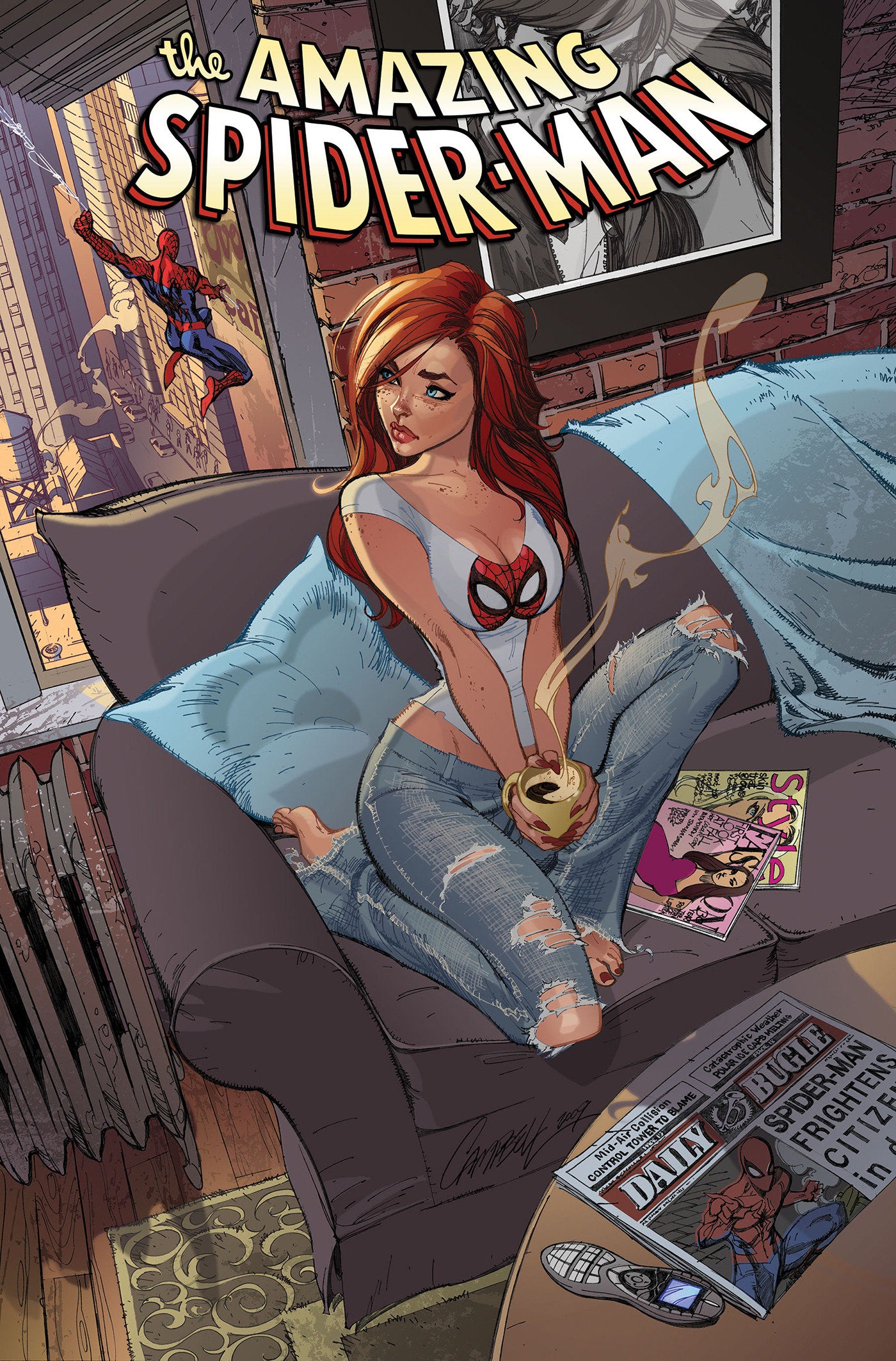 Spider-Man: Brand New Day Omnibus Vol. 2 J. Scott Campbell Cover [DM Only] Marvel