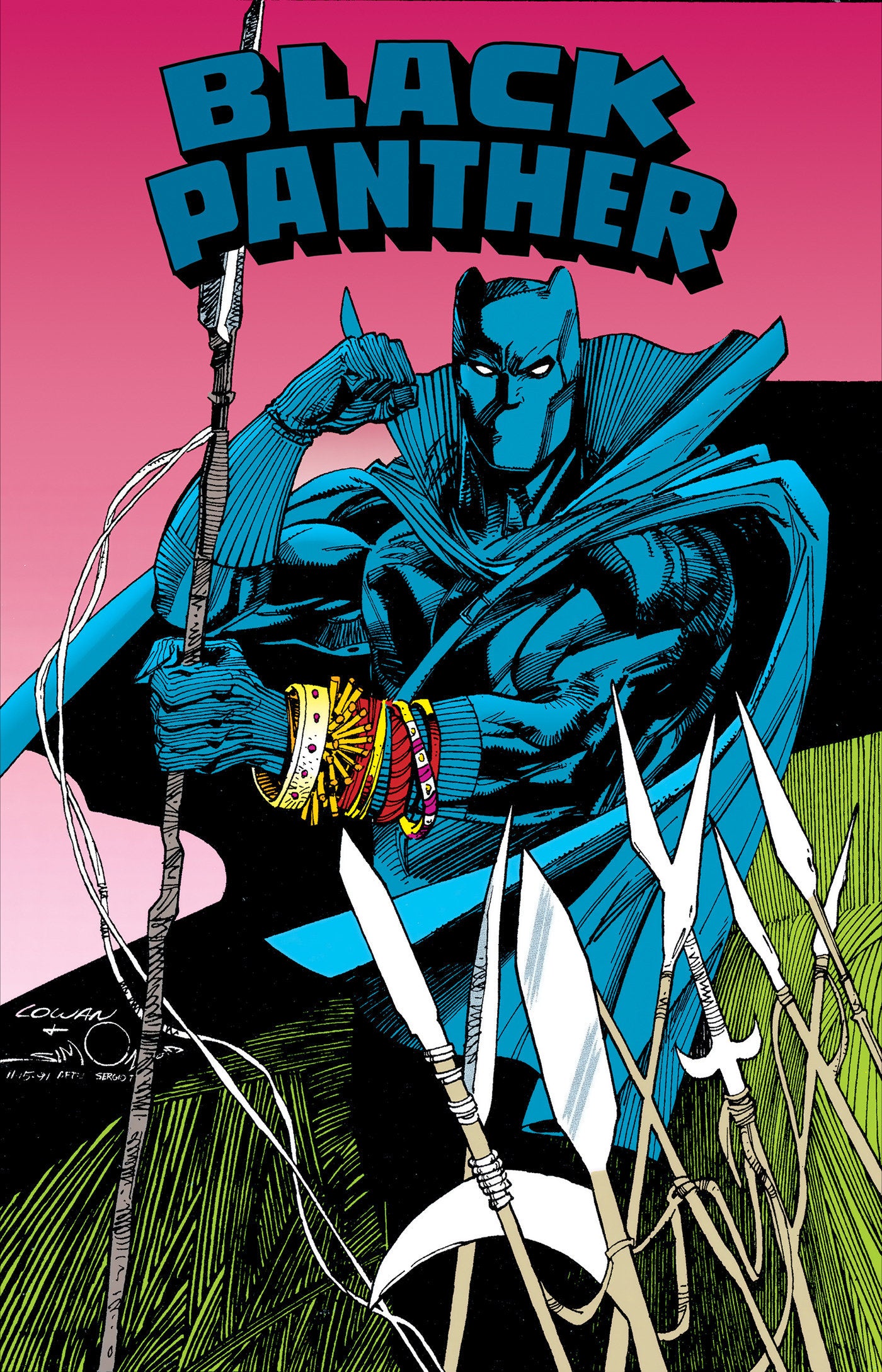 Black Panther: Panther'S Prey Omnibus Denys Cowan Cover Marvel