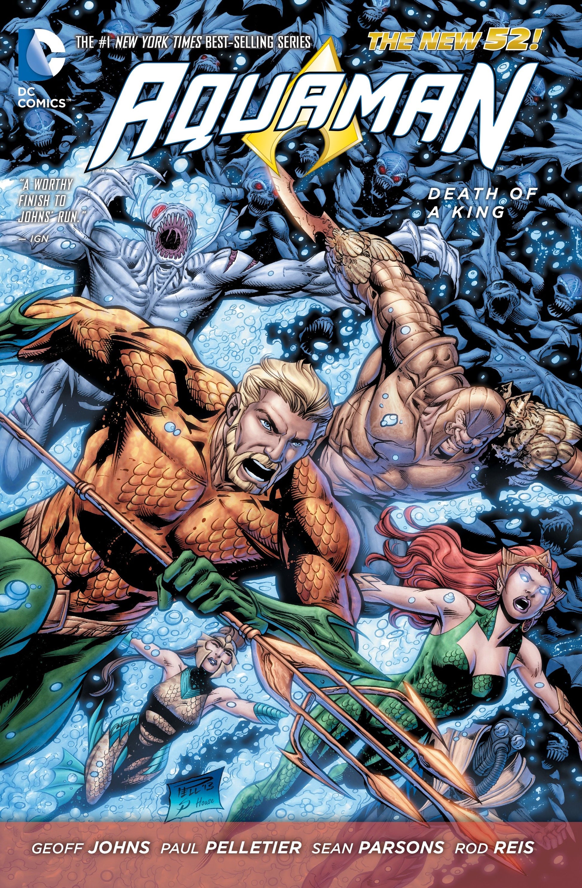 Aquaman Vol. 4: Death of a King (The New 52) DC Comics
