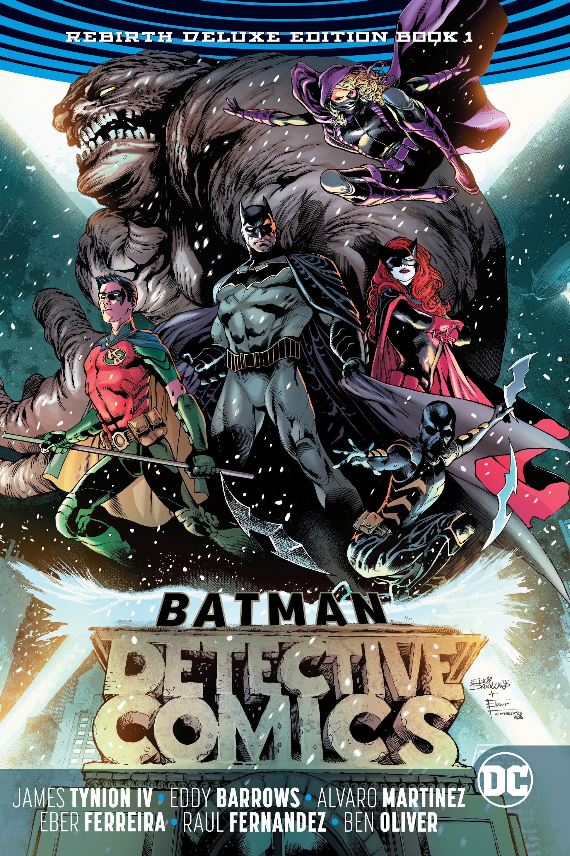 Batman: Detective Comics: The Rebirth Deluxe Edition Book 1 DC Comics