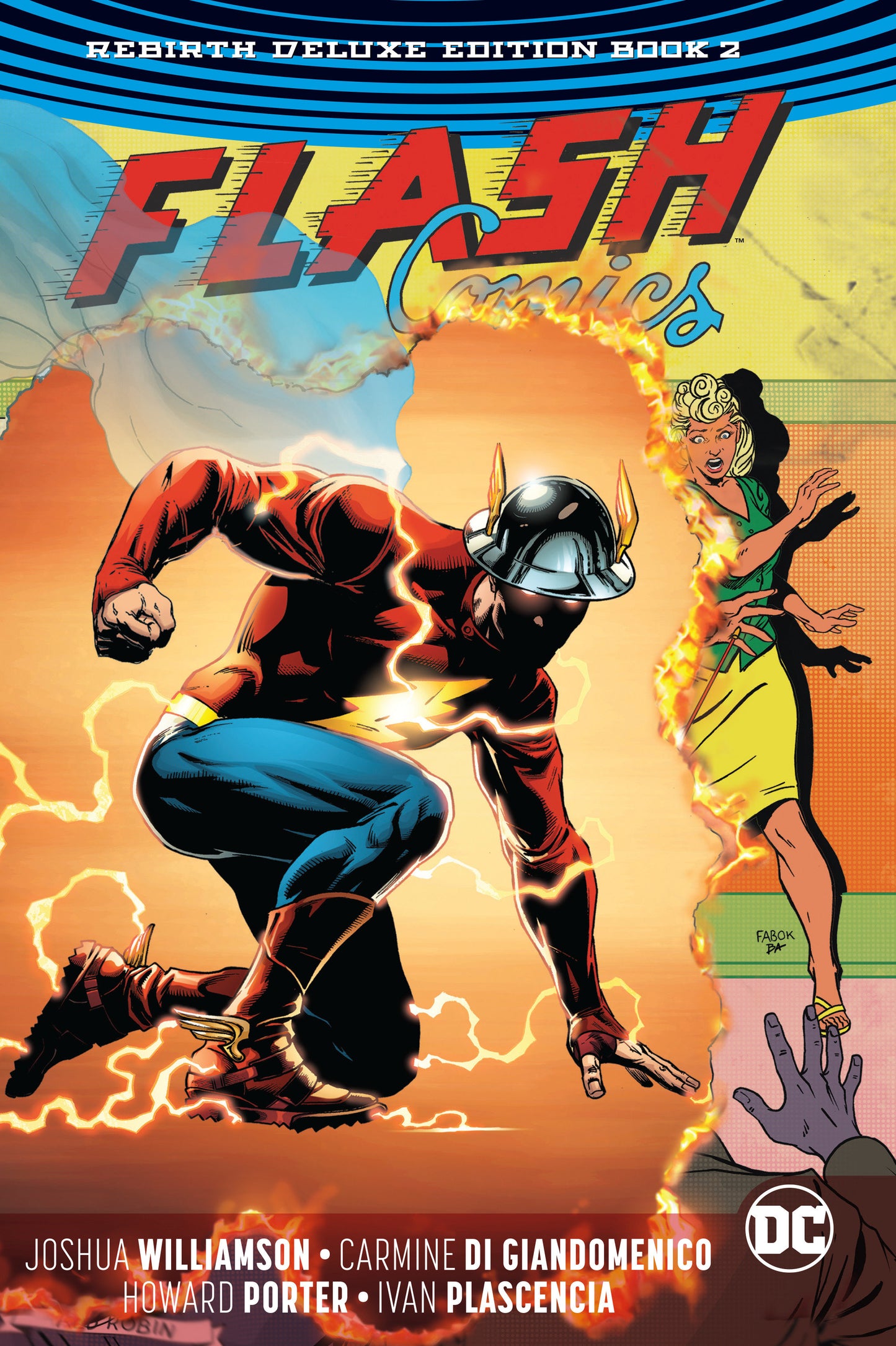 The Flash: The Rebirth Deluxe Edition Book 2 DC Comics