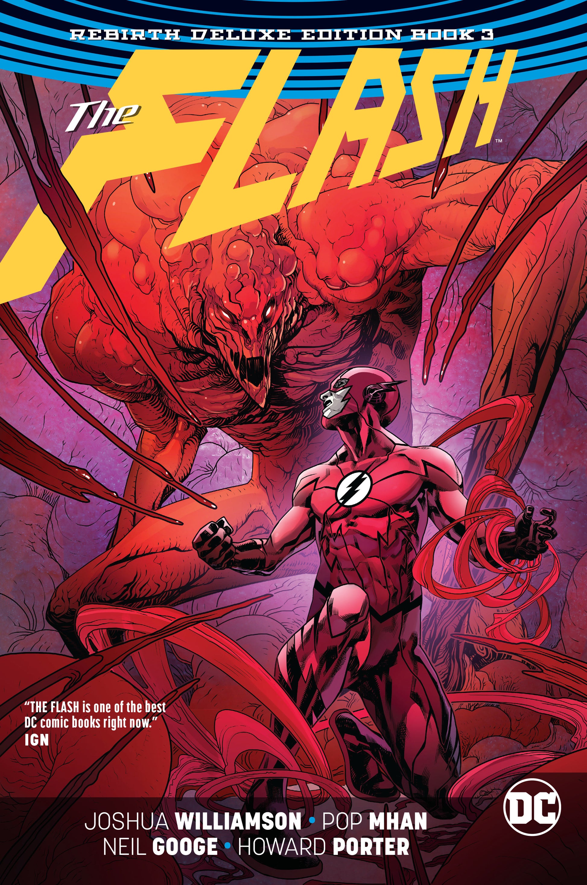 The Flash: The Rebirth Deluxe Edition Book 3 DC Comics