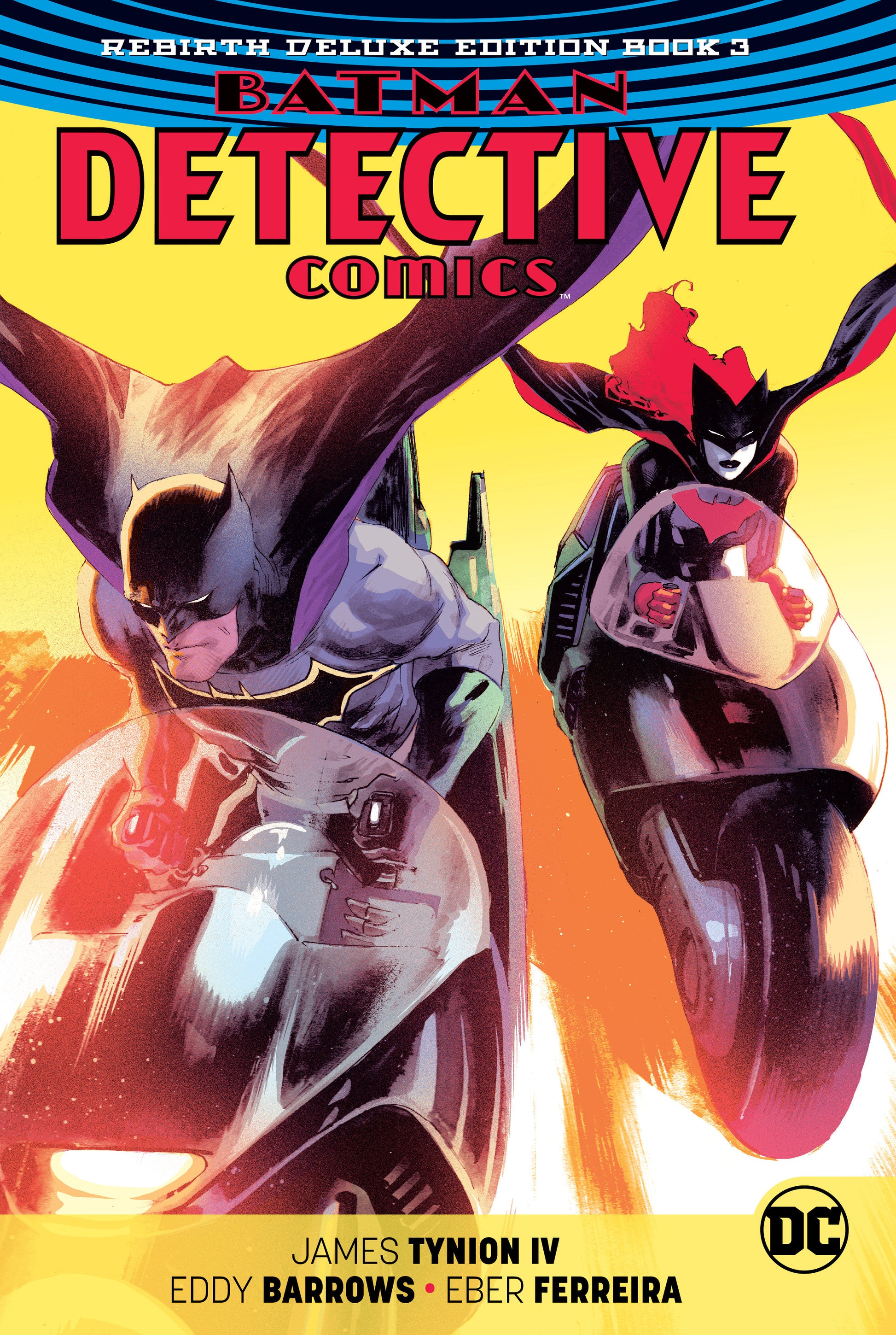 Batman: Detective Comics: The Rebirth Deluxe Edition Book 3 DC Comics