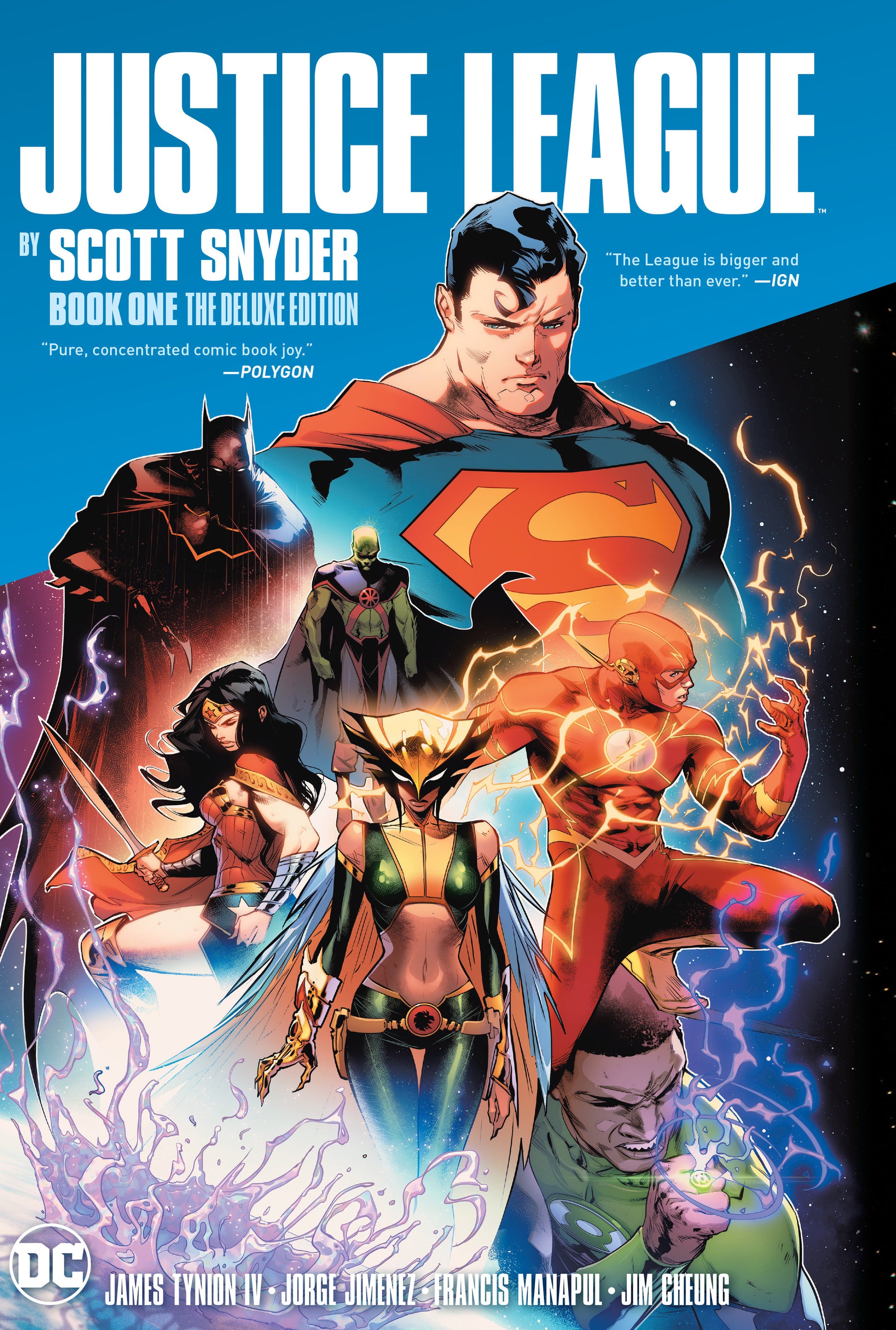 Justice League by Scott Snyder Book One Deluxe Edition DC Comics